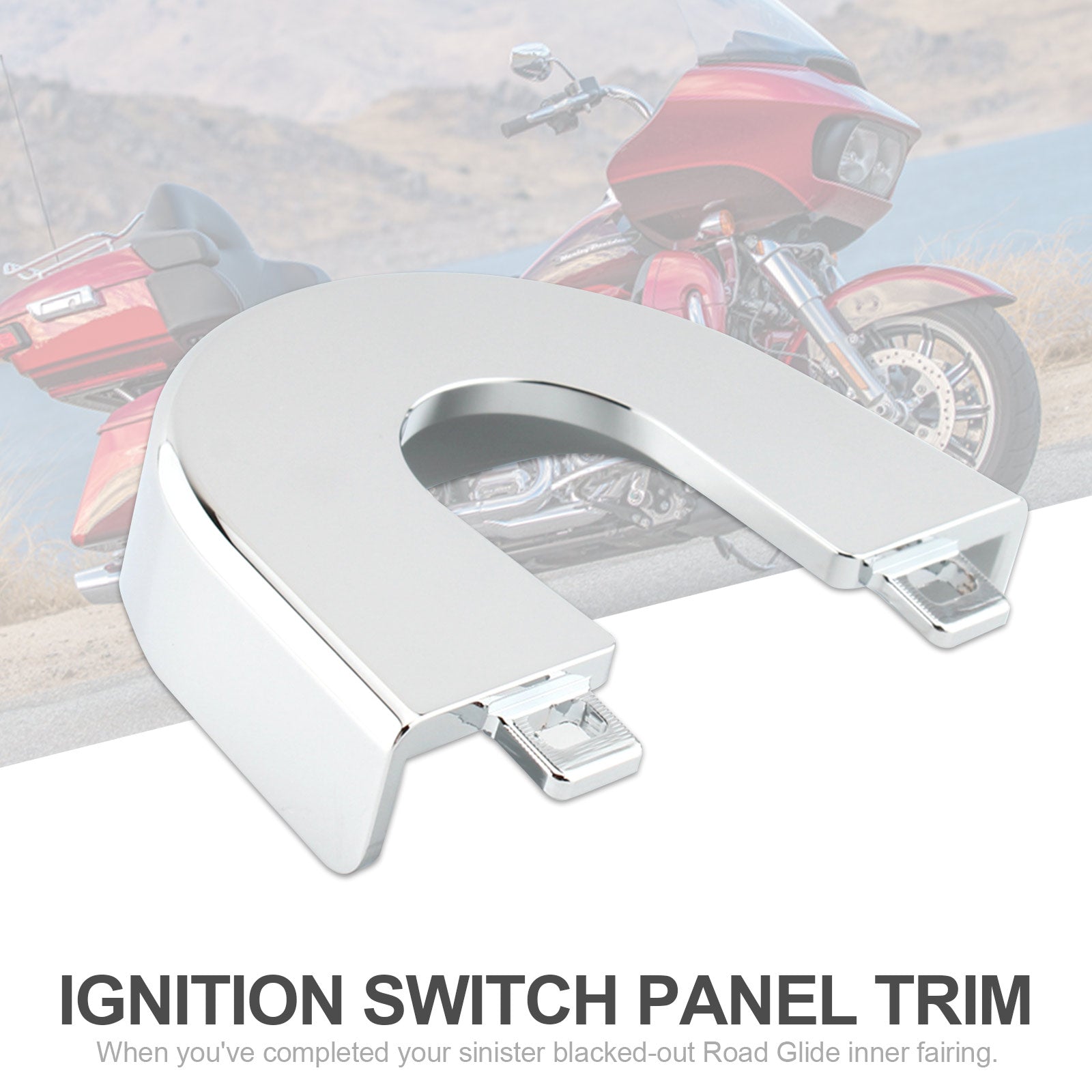 15-22 Touring Road Glide Spezielle Aluminium Zündschloss Panel Trim Für Generisches