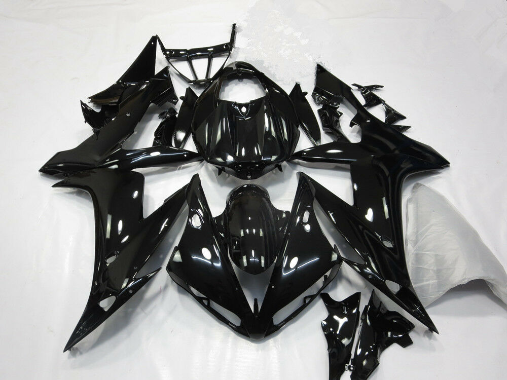 Amotopart 2004-2006 Yamaha YZF R1 Kit de carénage noir brillant