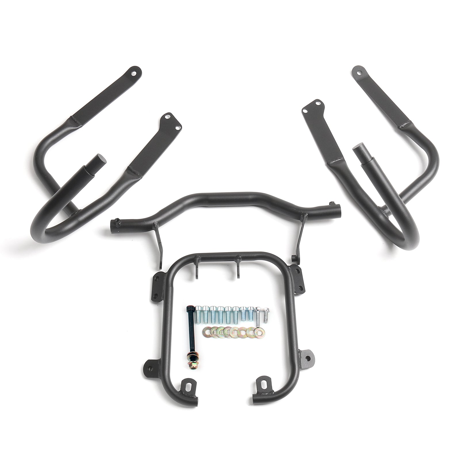 05-13 BMW R1200RT Crash Bars Protection Black