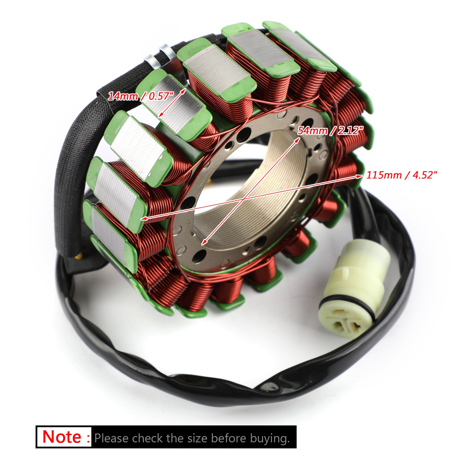 Bobine de Stator d'alternateur pour Bombardier Can-am DS650 2000-2007 420296520 420295172 via fedex