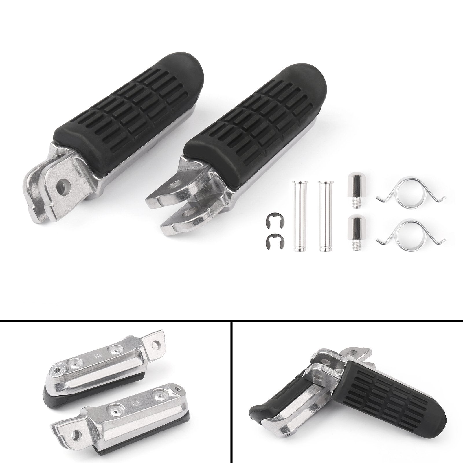 Honda VTR1000F 97-06 Footrest Foot Pegs Front Fit For VFR800 98-09 CBR900 92-93 CB500S 98-02 NT650 Bros 88-92