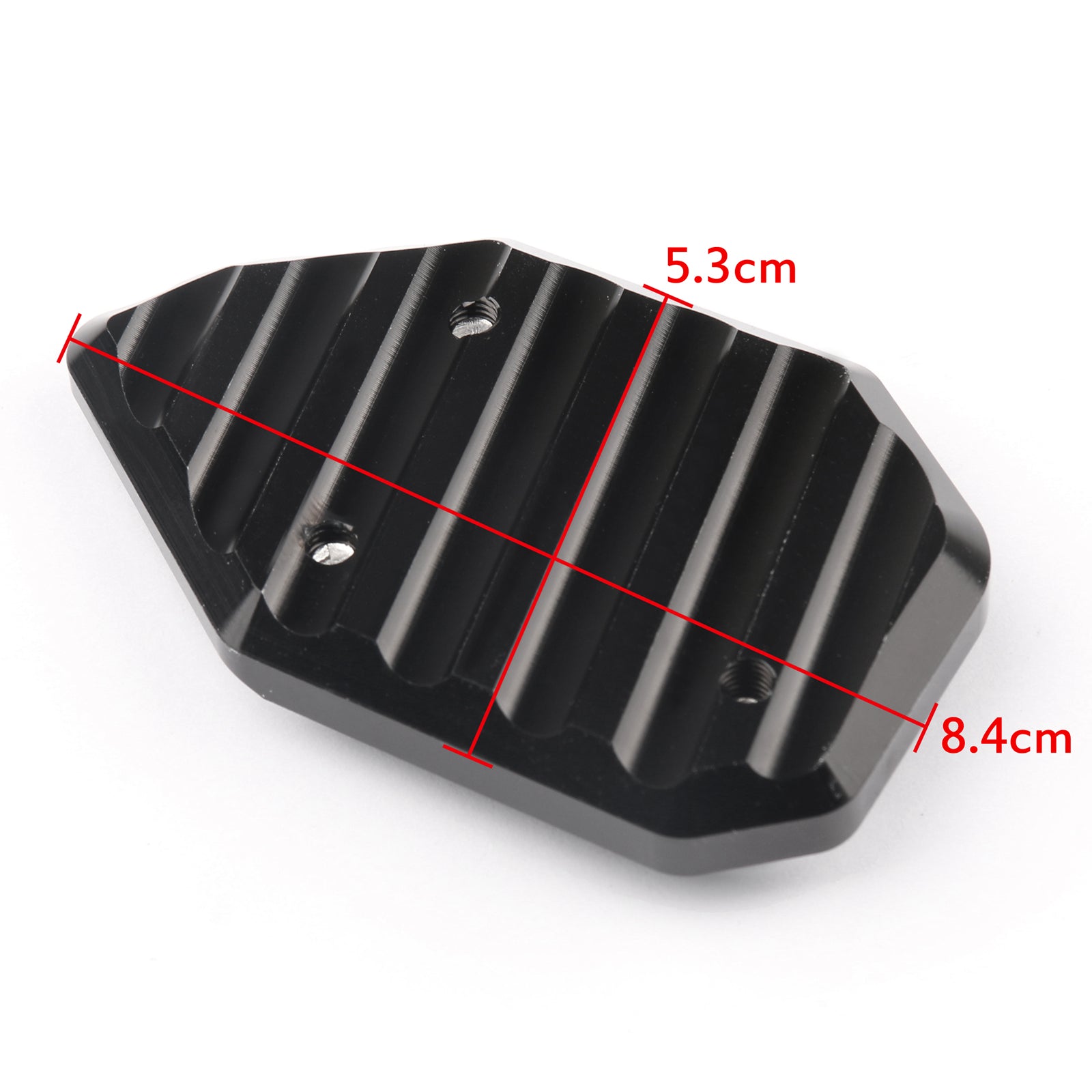 Side Kickstand Stand Plate Pad For MV AGUSTA Brutale 1078 F4 Brutale 990R