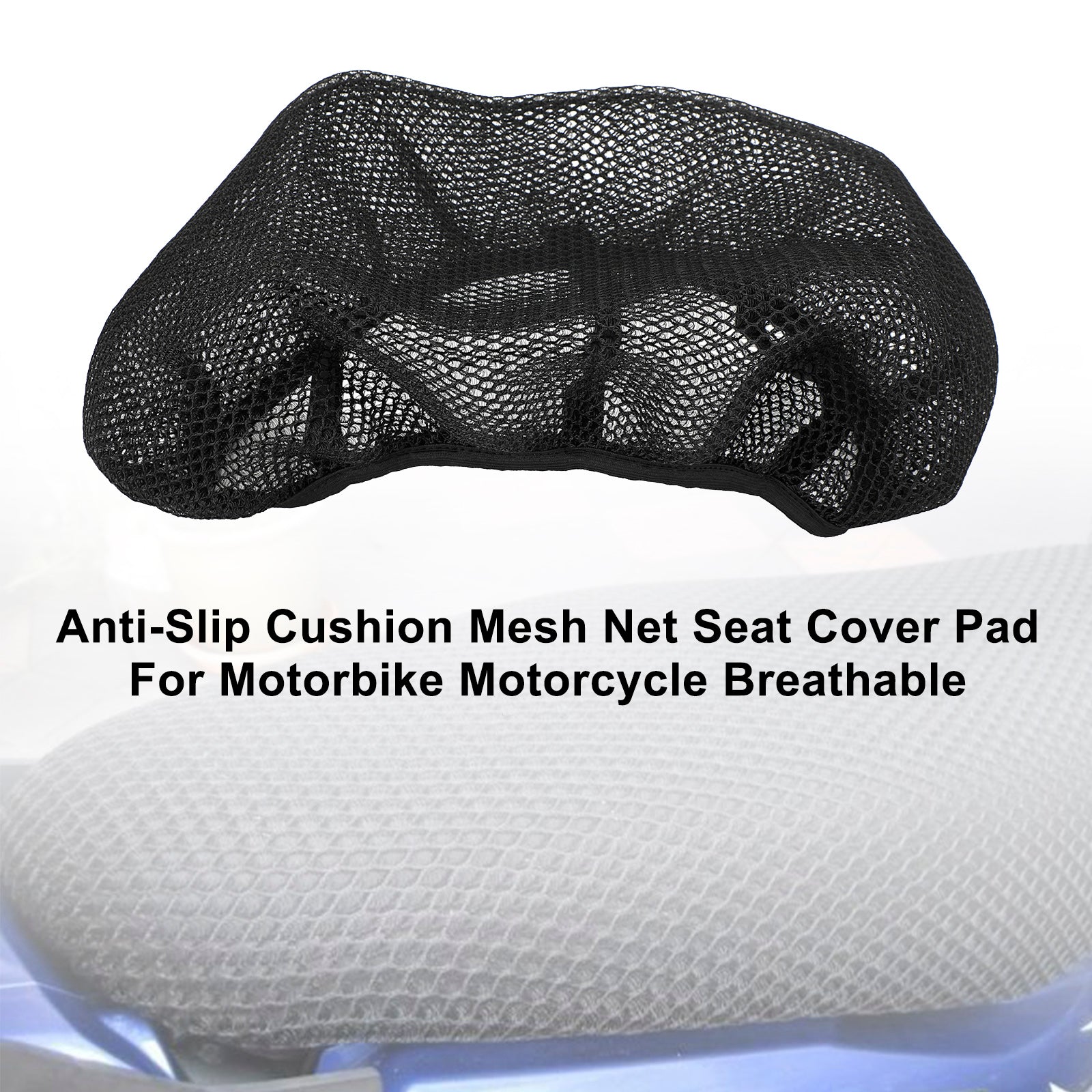Motorrad Sitzbezüge 3D Mesh Stoff Sonnenschutz Roller Sitzbezüge
