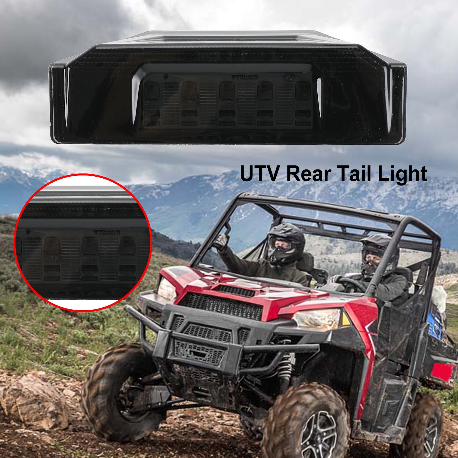 2412774 UTV Tail Light for Polaris Ranger Crew 570 XP 900 General 2013-2020