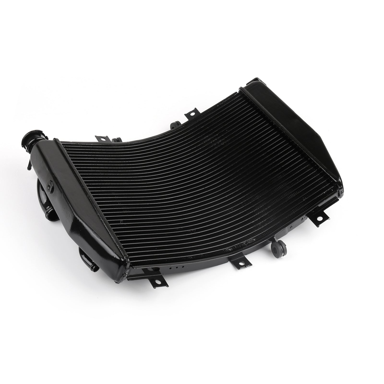 Aluminium Black Radiator Cooler For Kawasaki Ninja ZX10R ZX-10R ZX 10R 2004-2005