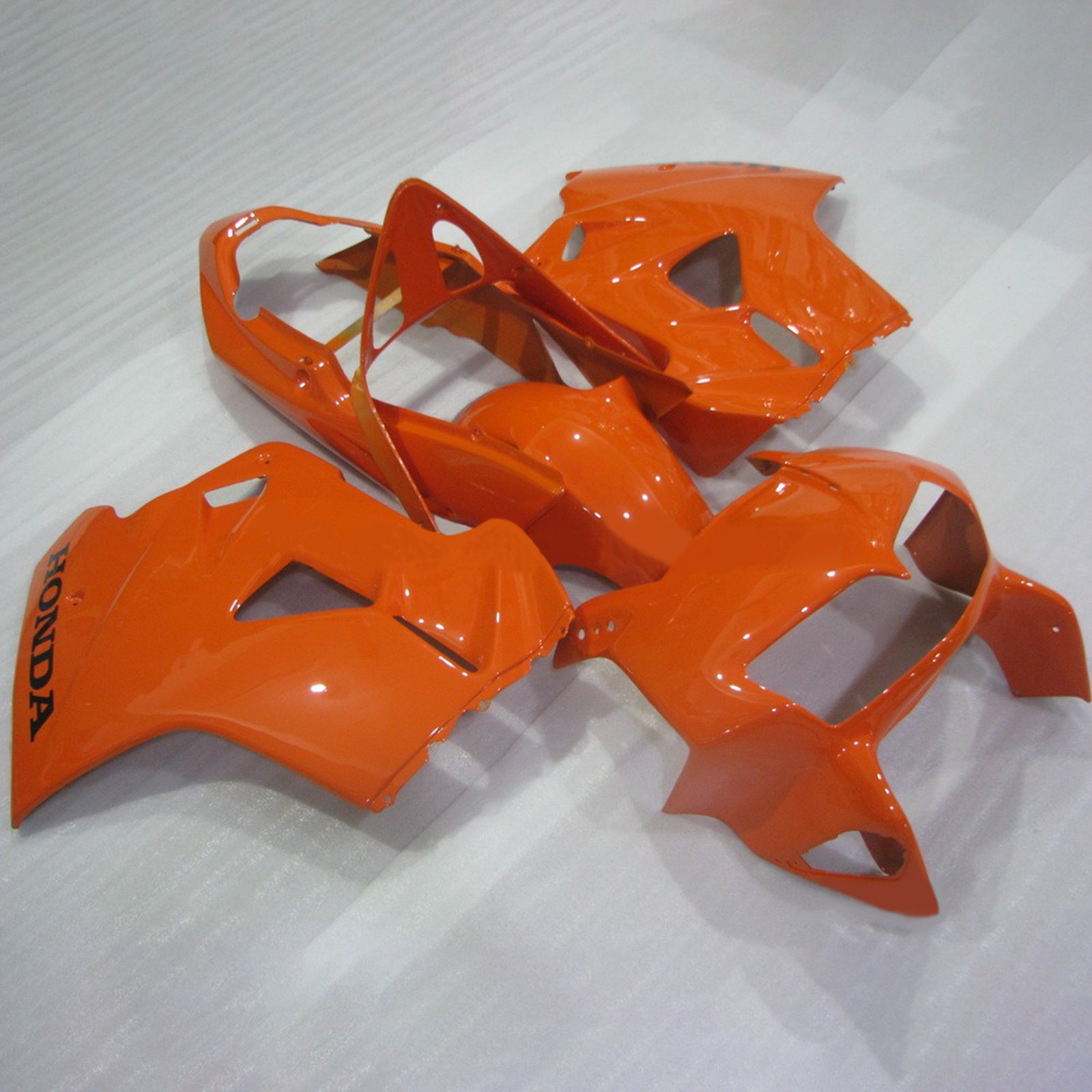 Amotopart 1998–2001 Honda VFR800 Verkleidungs-Set in Orange