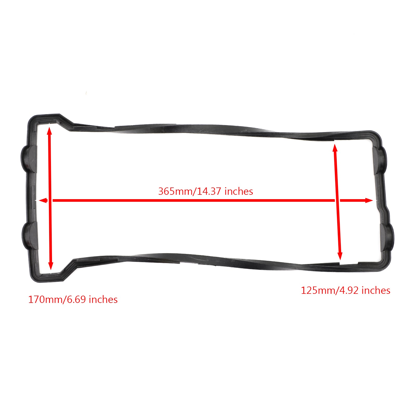 Junta de tapa de válvula para Kawasaki ZX1000 NINJA ZX-10R ZX10R 04-10 11061-0223 genérico