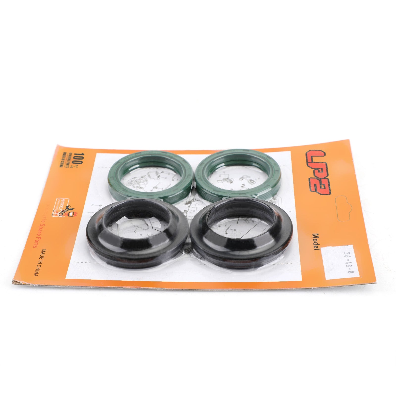 80-81 Suzuki PE400  Fork Oil Seal Wiper Set