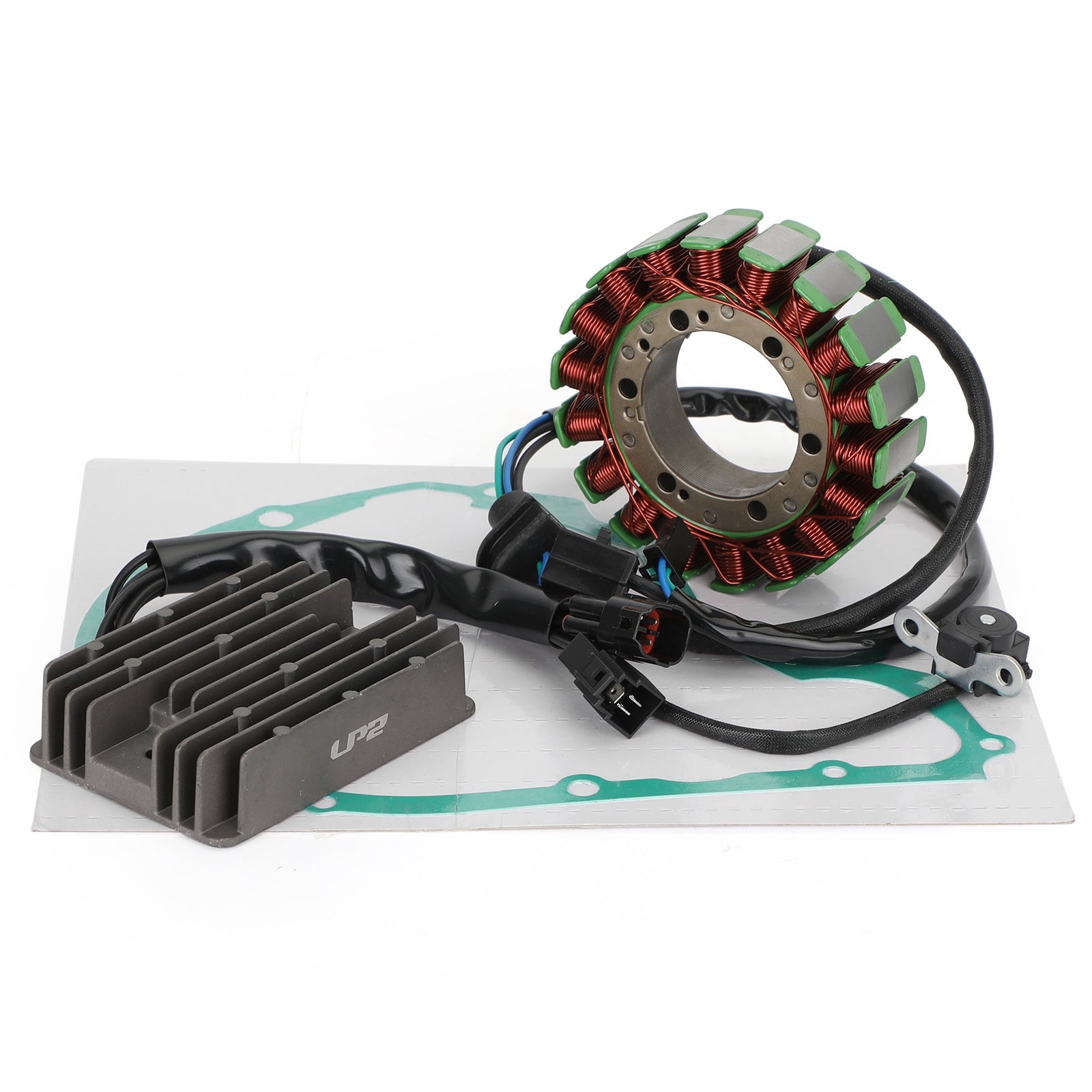 Magnetspulen-Stator + Spannungsregler + Dichtungsbaugruppe für Suzuki Intruder VL 800 Volusia 2001–2004