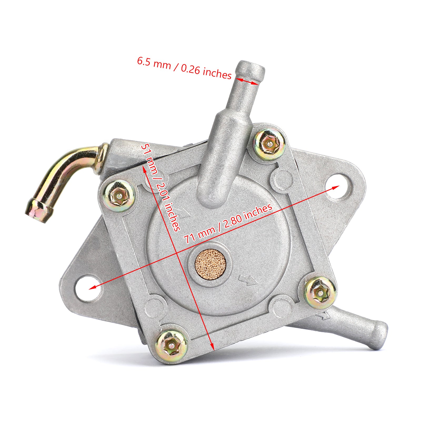 Golf Cart Fuel Pump Fit For Club Car Gas Golf Cart DS & Precedent from 1984 to present Kawasaki 290FE & 350FE