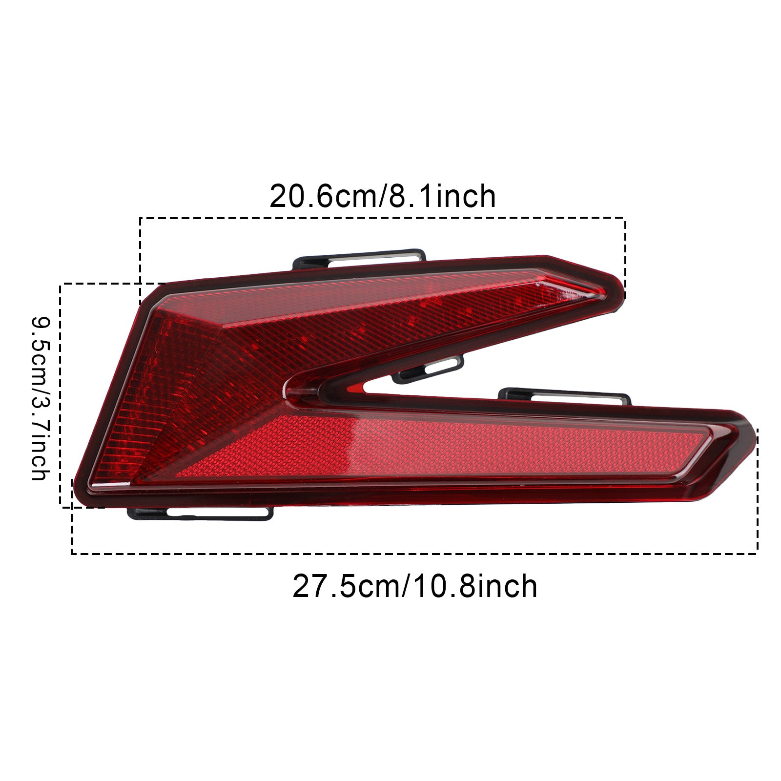 Luces traseras de freno LED rojas izquierda derecha para Can Am Maverick x3 TURBO 2017-2021 genérico