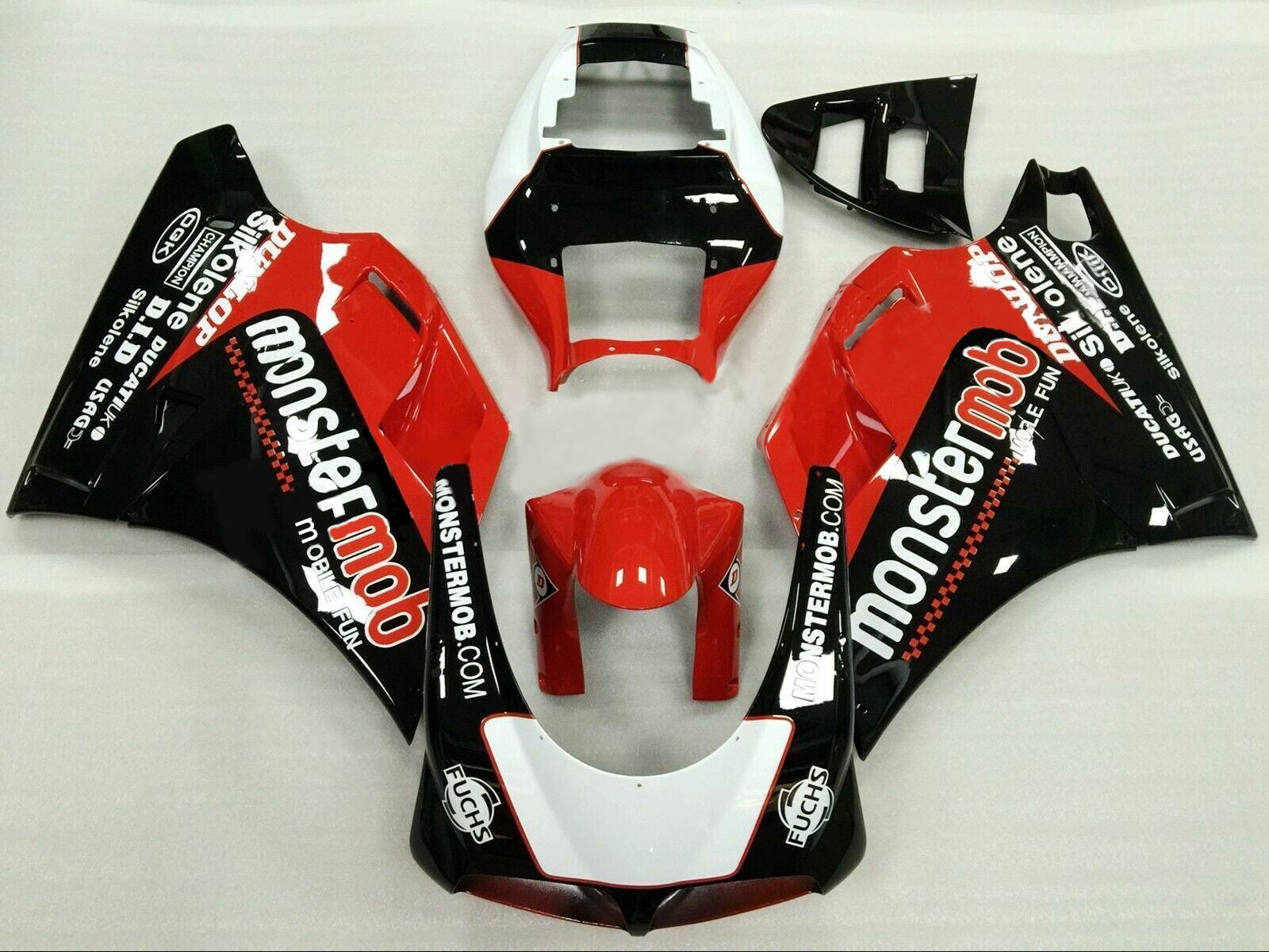 Amotopart 1996-2002 Ducati 996 748 Fairing Kit