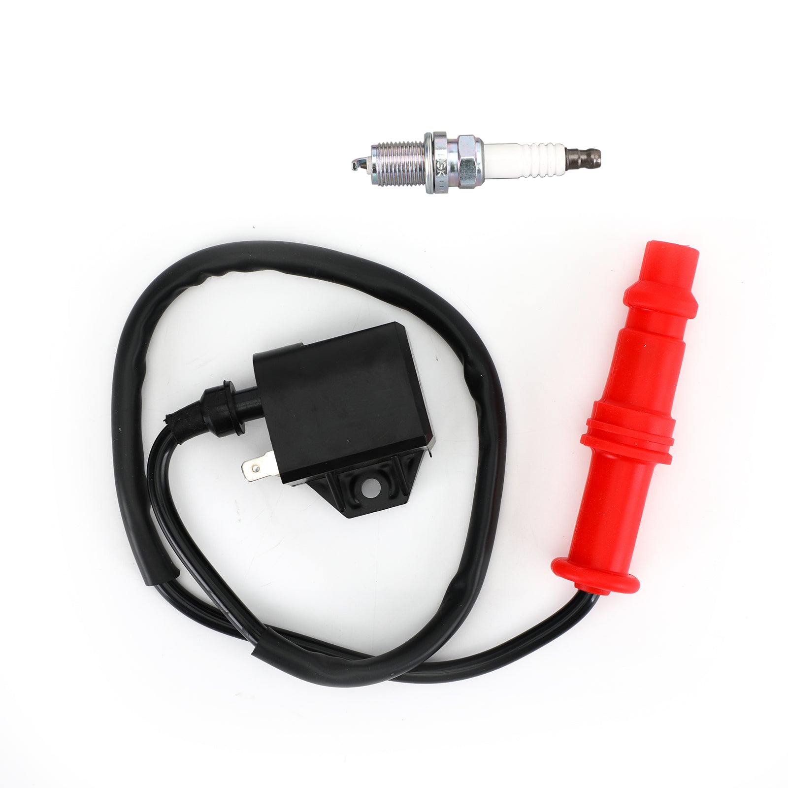 Polaris Ignition Coil Spark Plug Fit For Polaris Sportsman 500 Touring HO 10-13 LE HO 2012 Forest 2011-2013