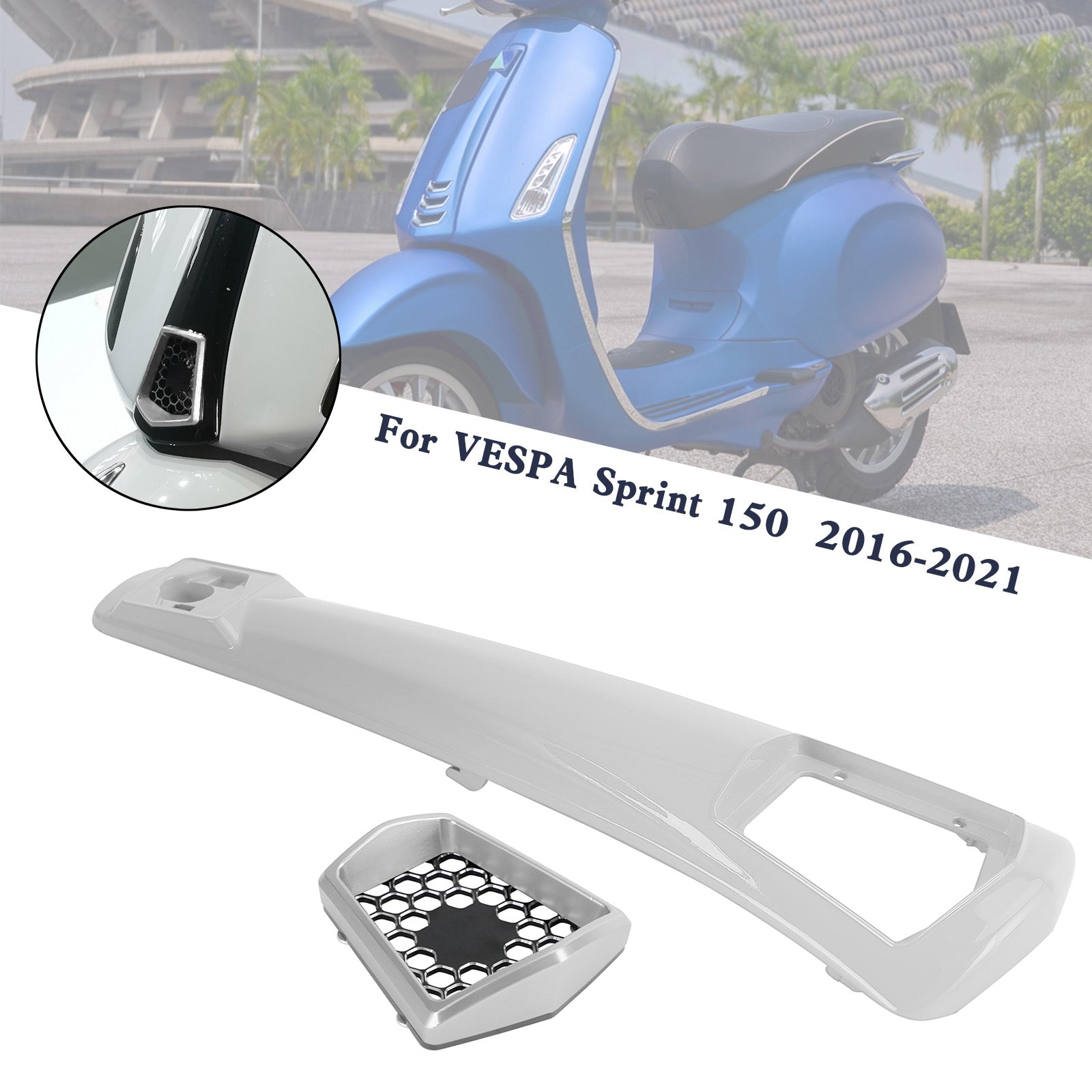 Steering Horn Cover fairing For VESPA Sprint Primavera 125/150 2014-2021