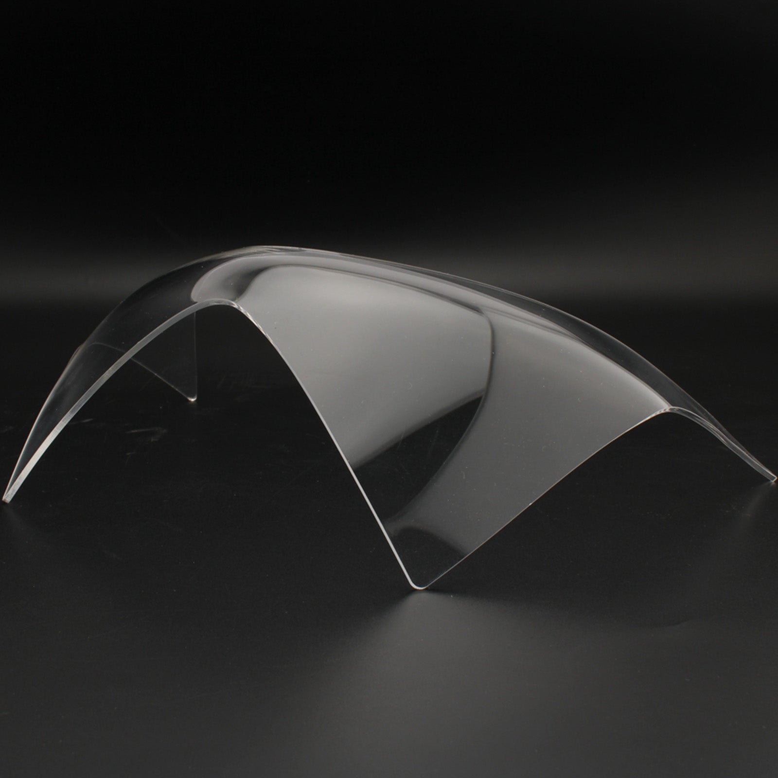 Front Headlight Lens Protection Cover Fit For Kawasaki Z250 Z300 Z800 13-16 Smoke Generic