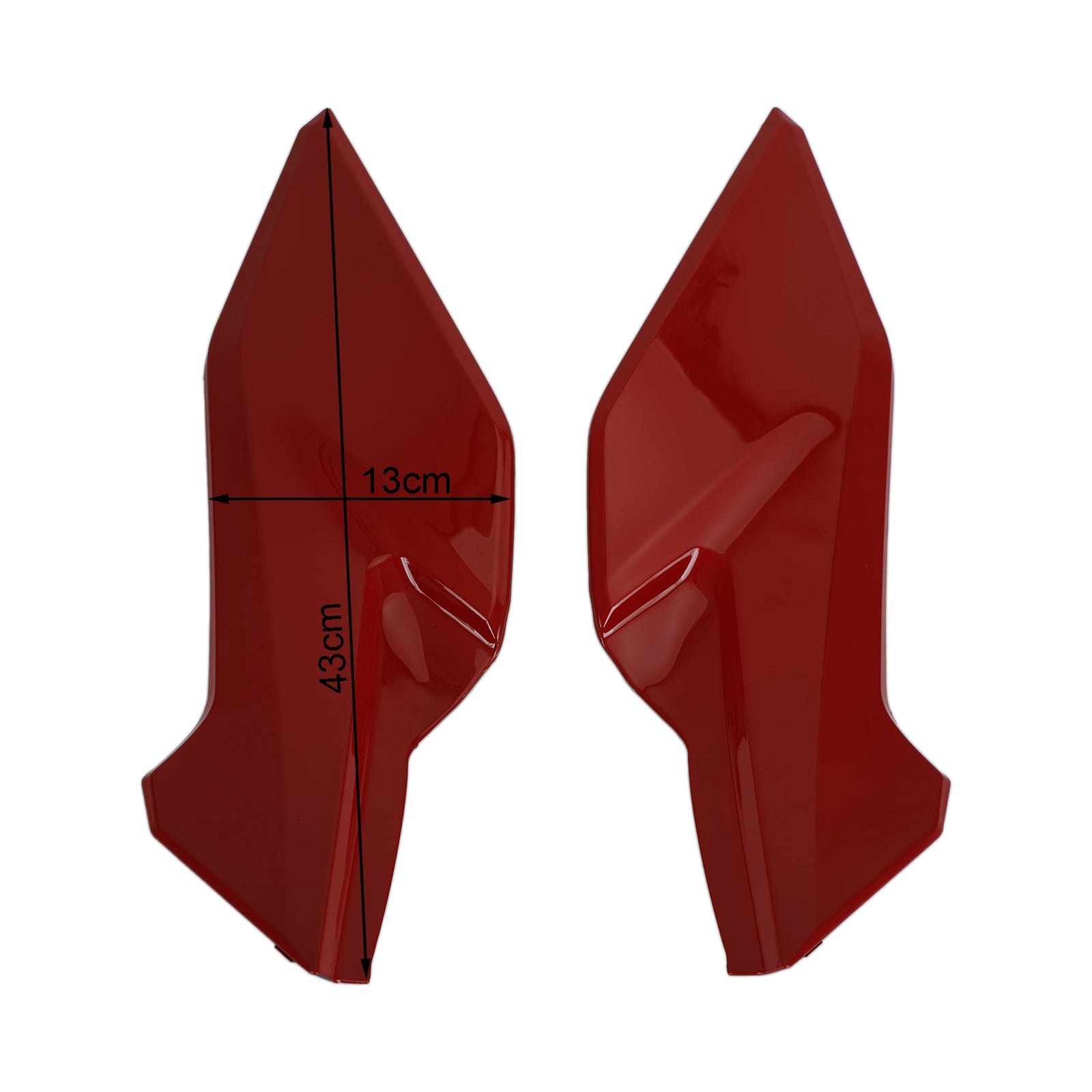 Cubierta lateral del tanque de gasolina, Panel embellecedor, carenado para HONDA CBR500R 2019-2021, rojo