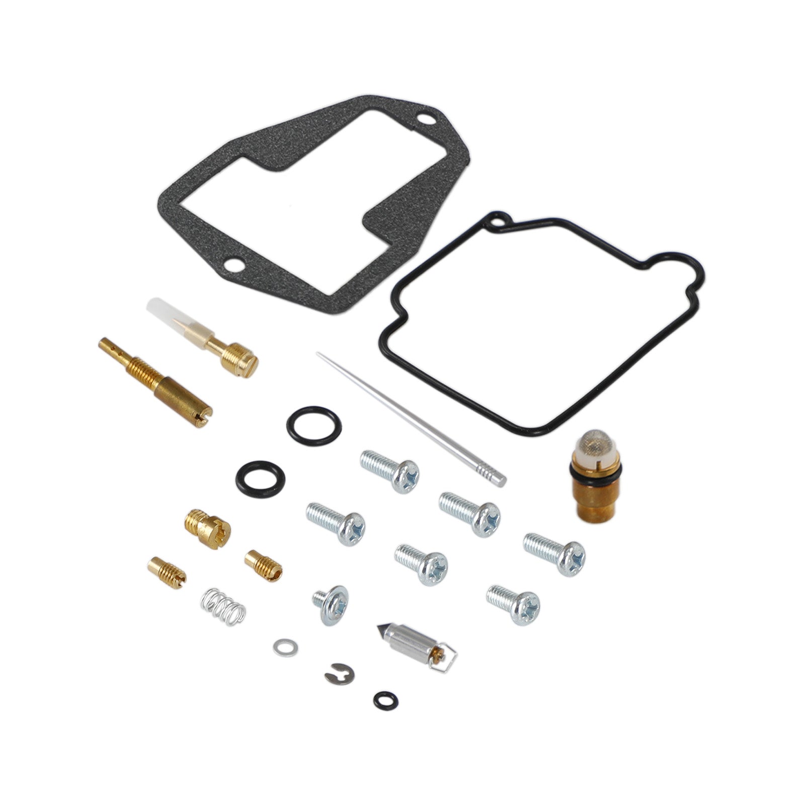 Kit di riparazione per ricostruzione carburatore 4X adatto per Suzuki DRZ250 DR-Z250 2001-2007 generico