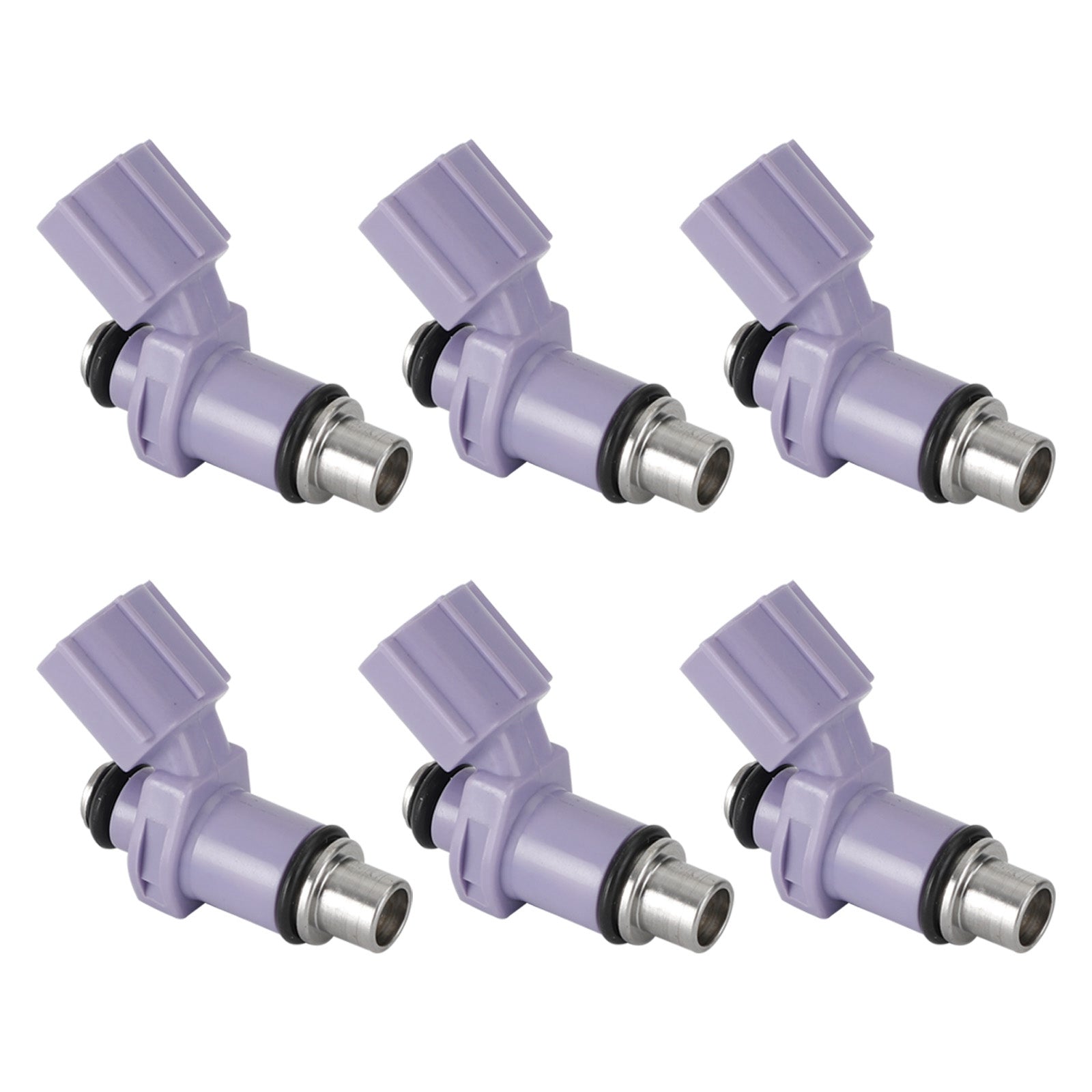 6PCS Fuel Injectors 6P2-13761-10-00 Fit For Yamaha 250 Outboard Generic