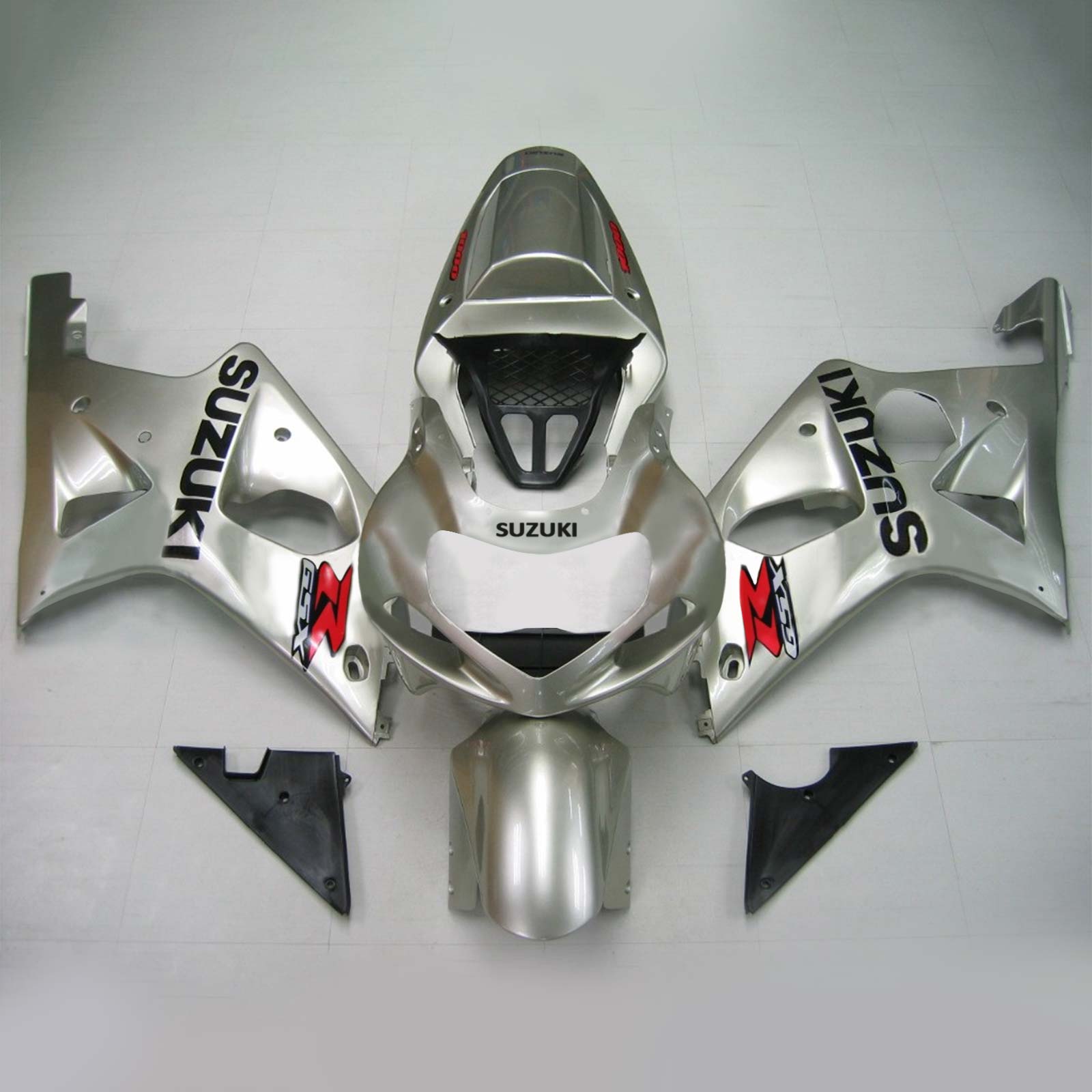 AMOTOPT SUZUKI 2000-2002 GSXR1000 SLIVER FAINING KIT