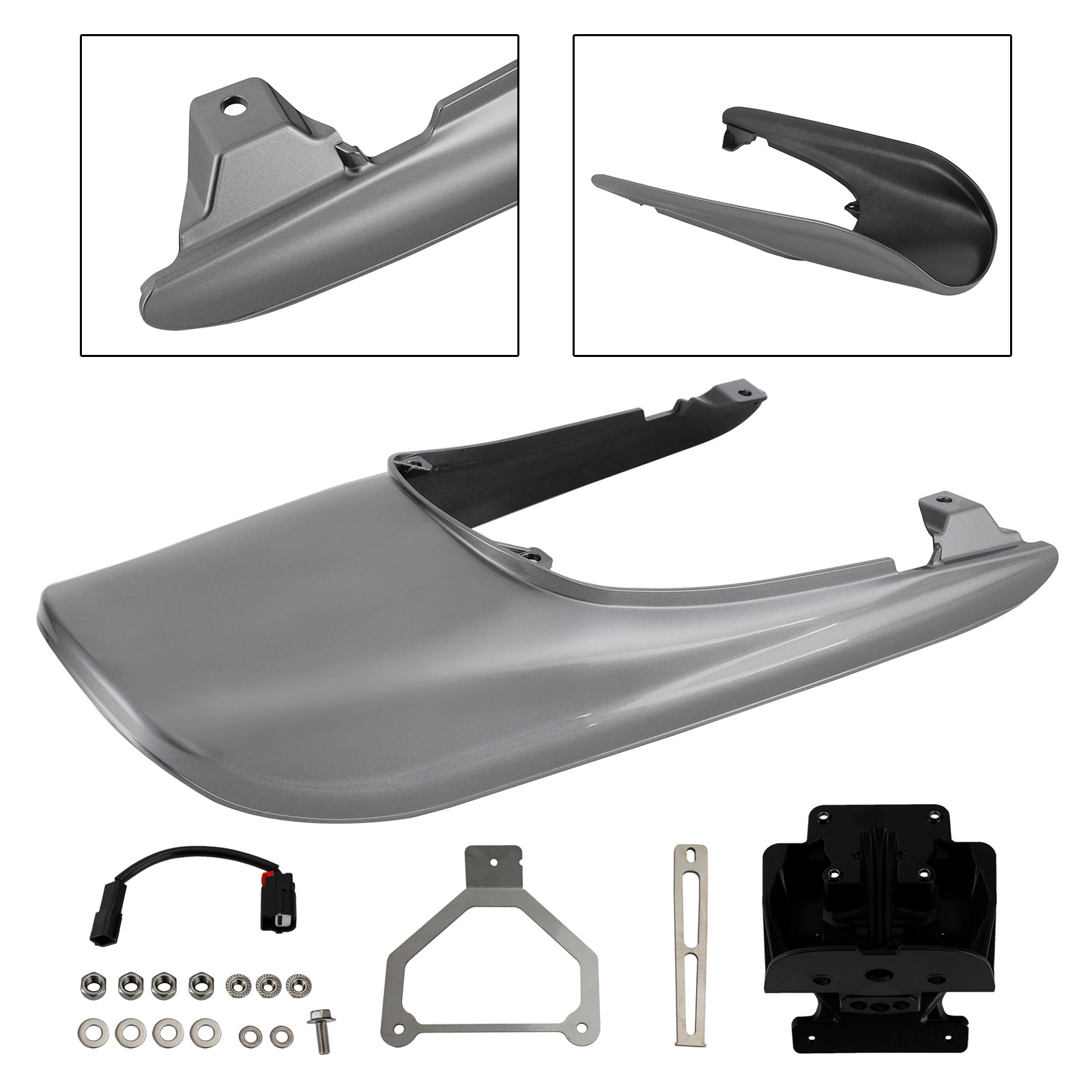 Tail Cowl Fairing+License Plate Bracket fit for Kawasaki Z900RS 2018-2022 Generic