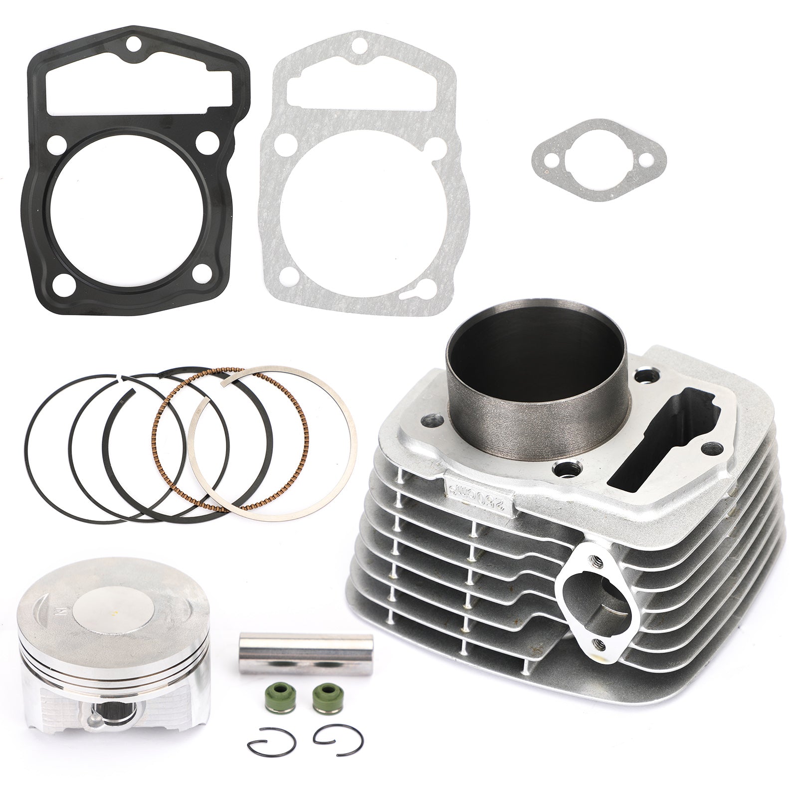 Cylinder Piston Rings Gaskets Kit Fit For Honda CRF230M 2009 CRF230L 2008-2009 XR230 2003-2008