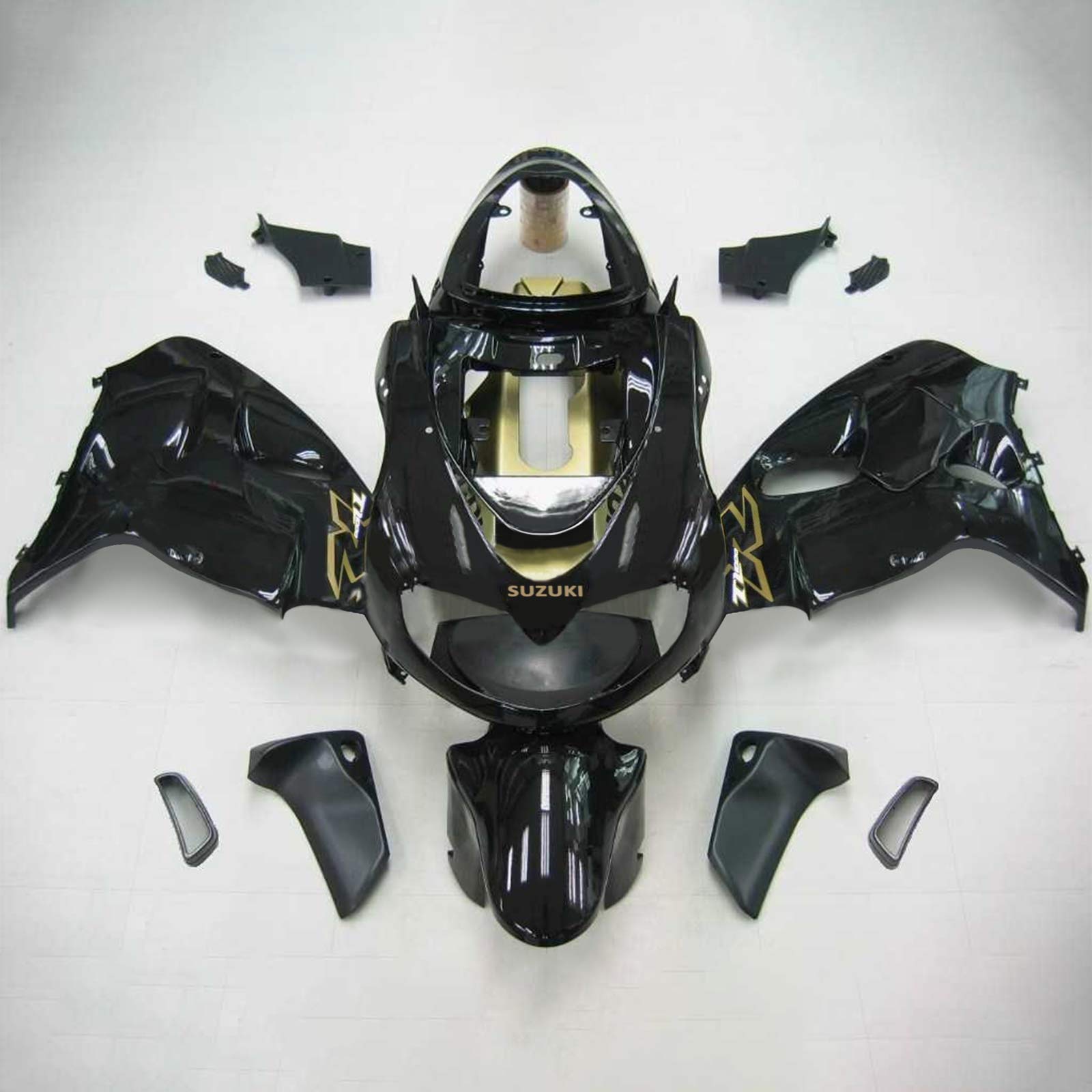 Amotopart 1998-2003 Suzuki TL1000R Kåbe Sort&Ggammelt sæt
