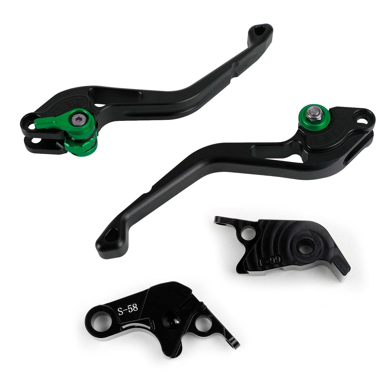 Nouveau levier de frein d'embrayage court adapté pour Aprilia RSV4 FACTORY/RSV4-R/RR 09-17