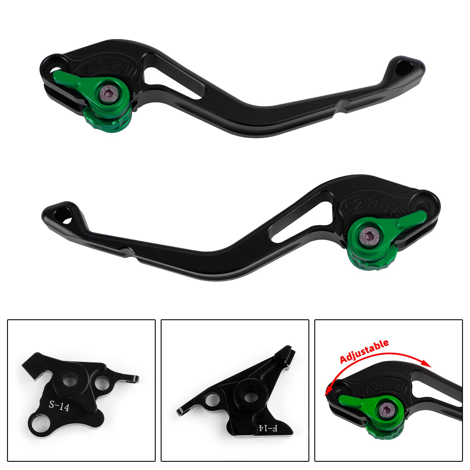 NEW Short Clutch Brake Lever fit for Suzuki GSF650 GSX1250 GSXR1300 DL1000