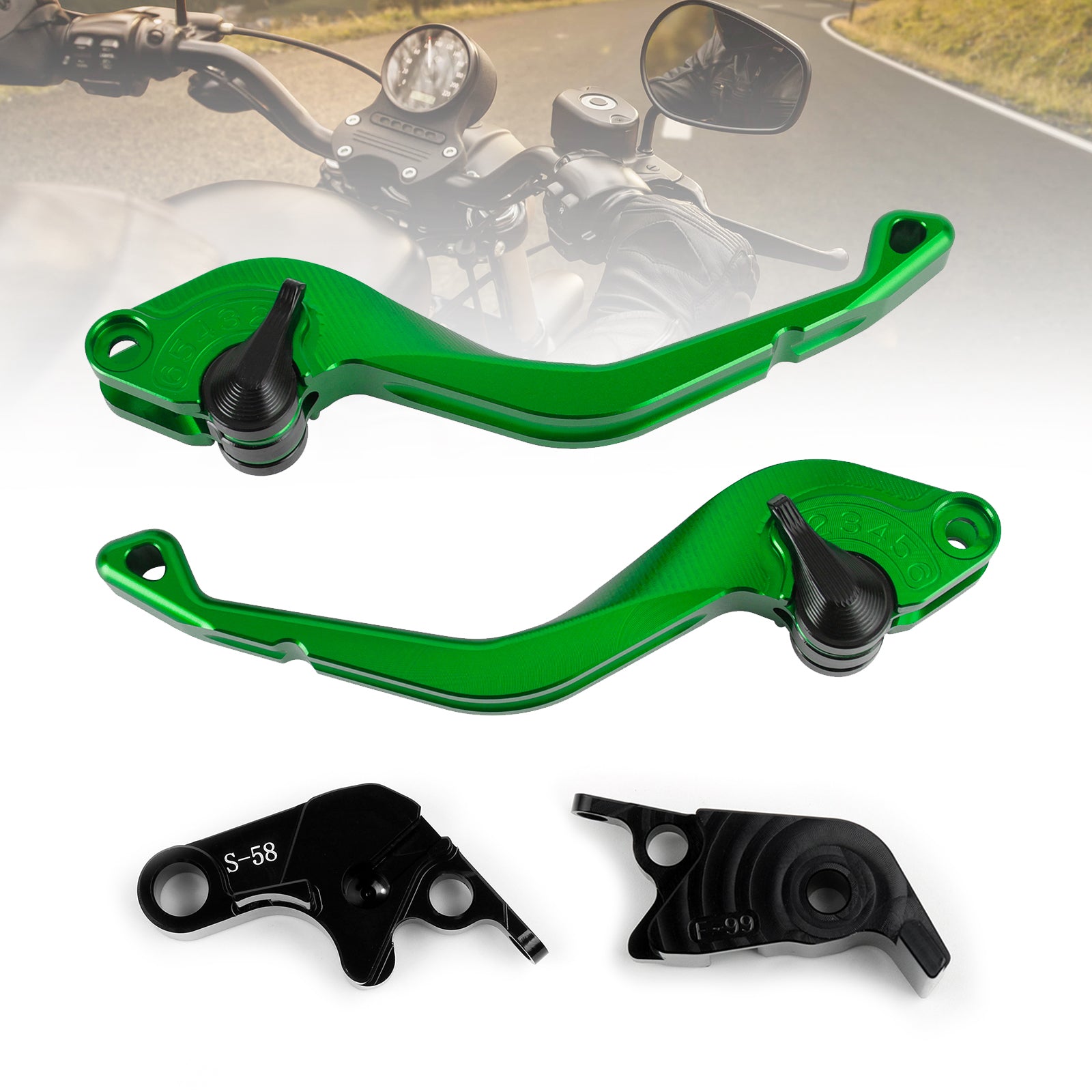 CNC Short Clutch Brake Lever fit for Aprilia RSV4 FACTORY/RSV4-R/RR 09-17