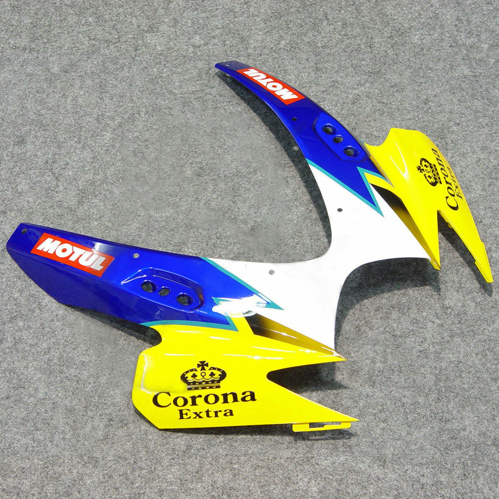 Amotopart 2006–2007 Suzuki GSX-R 600 750 Gelbes Verkleidungsset