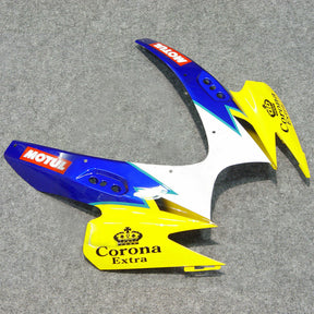 Amotopart 2006-2007 Suzuki GSX-R 600 750 Yellow Fairing Kit