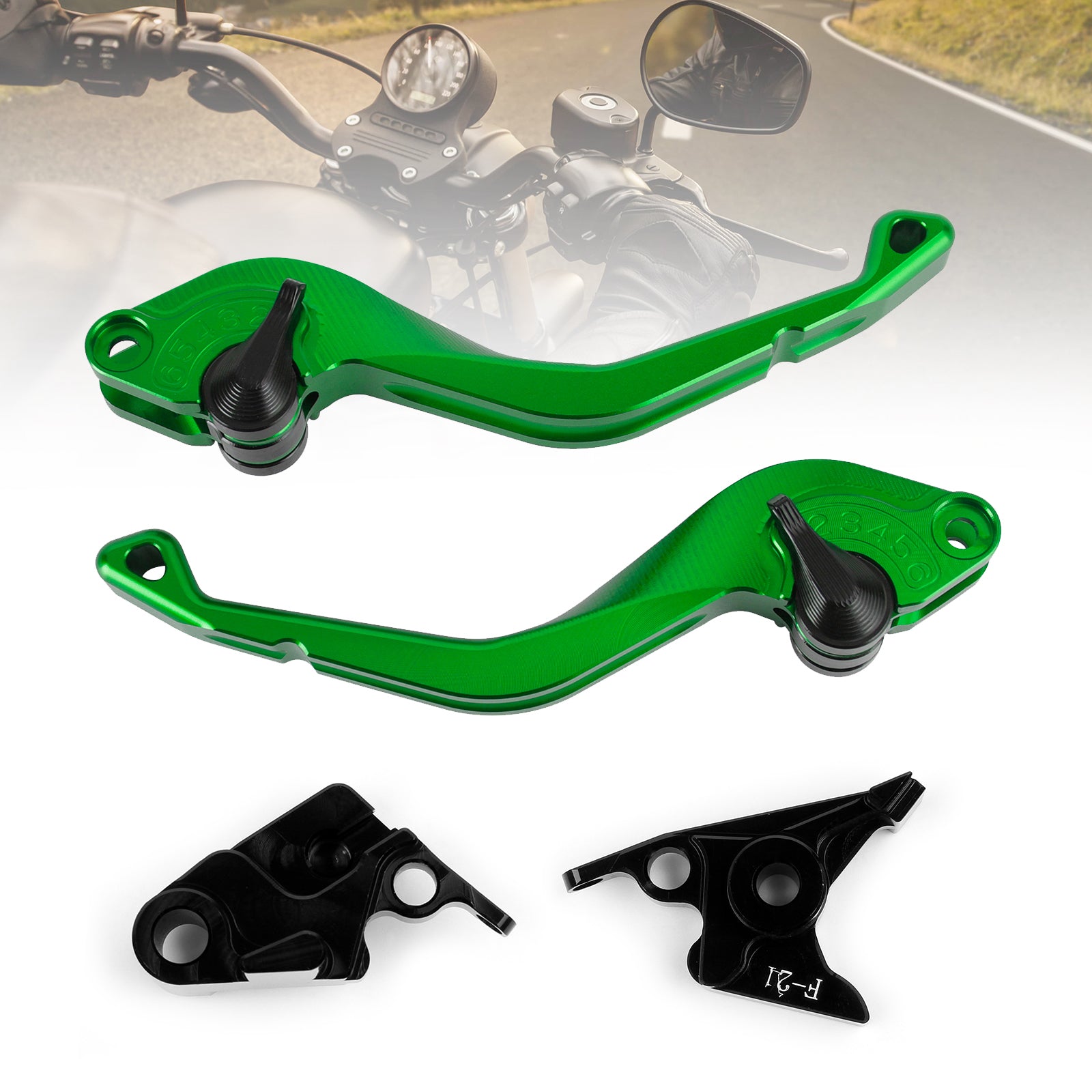 CNC Short Clutch Brake Lever fit for Kawasaki Z650 VERSYS 1000 650cc Z900