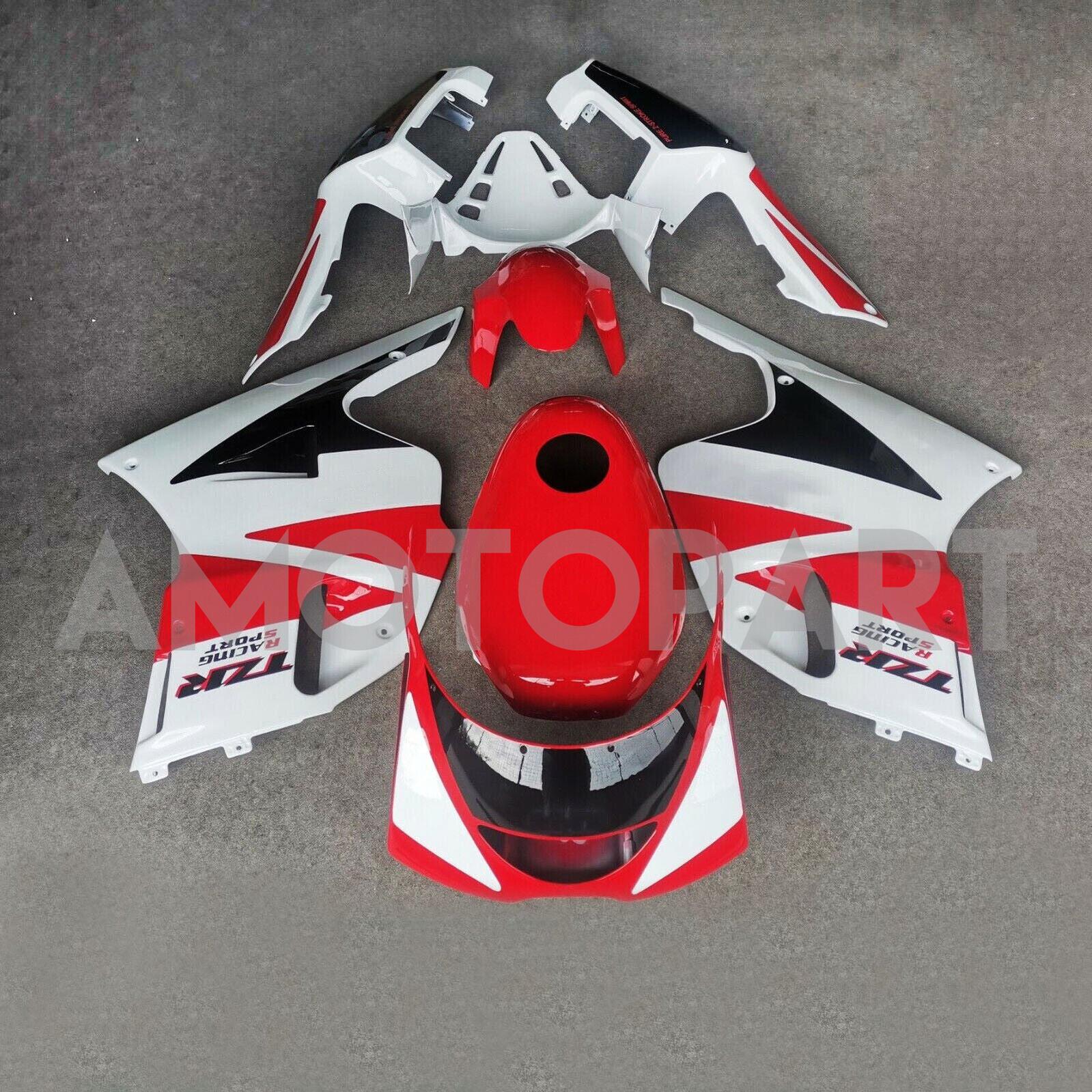 Amotopart 1991-1994 Yamaha TZR250 3XV Fairing Red&Black Kit