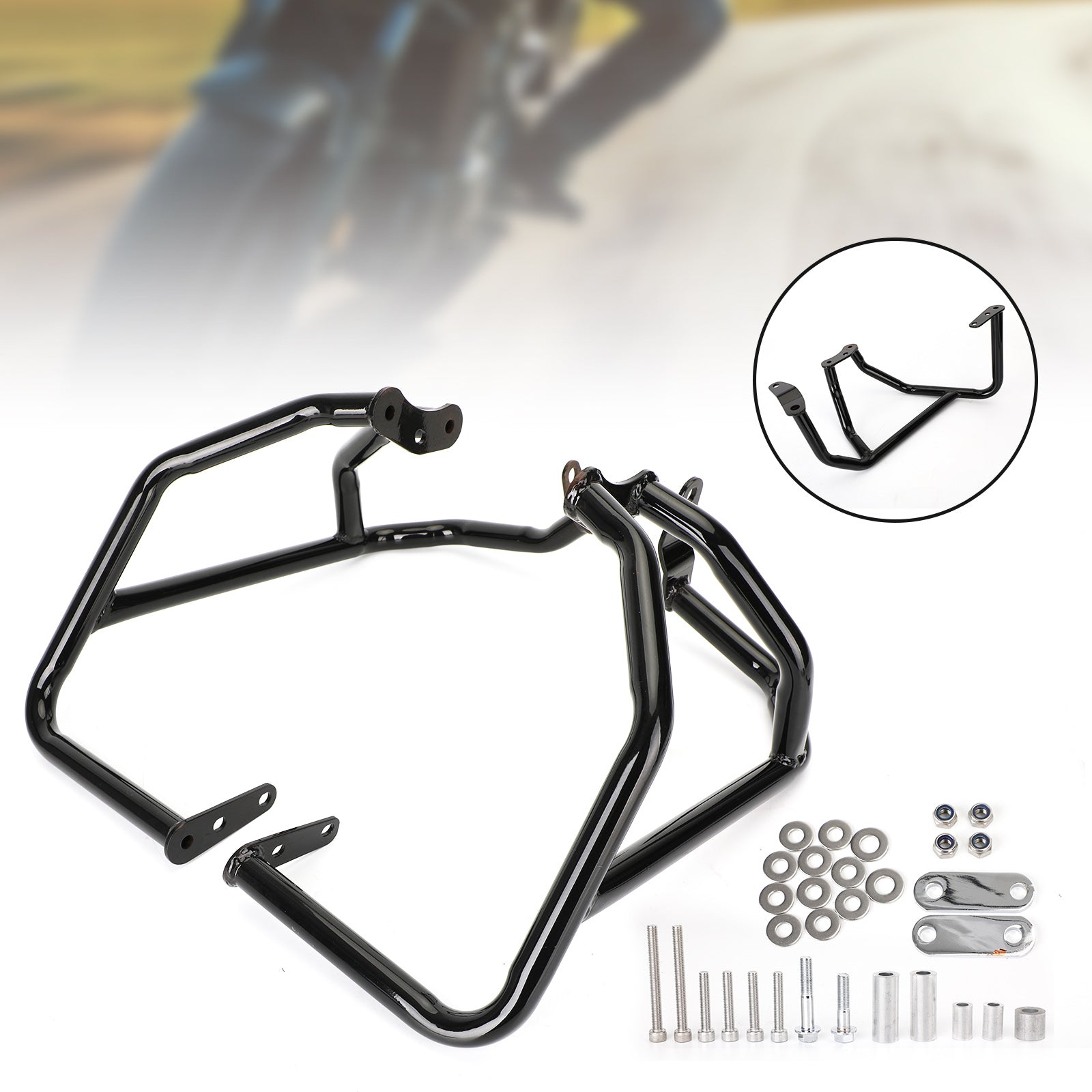 Protezione motore telaio protezione paraurti anti-crash per Honda Gl1800 Gold Wing 18-20 generico