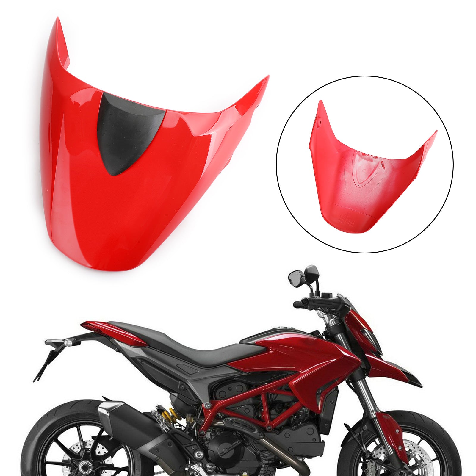 All Years DUCATI 796 795 M1100 696 Red Motorcycle Rear Seat Fairing Cover Cowl