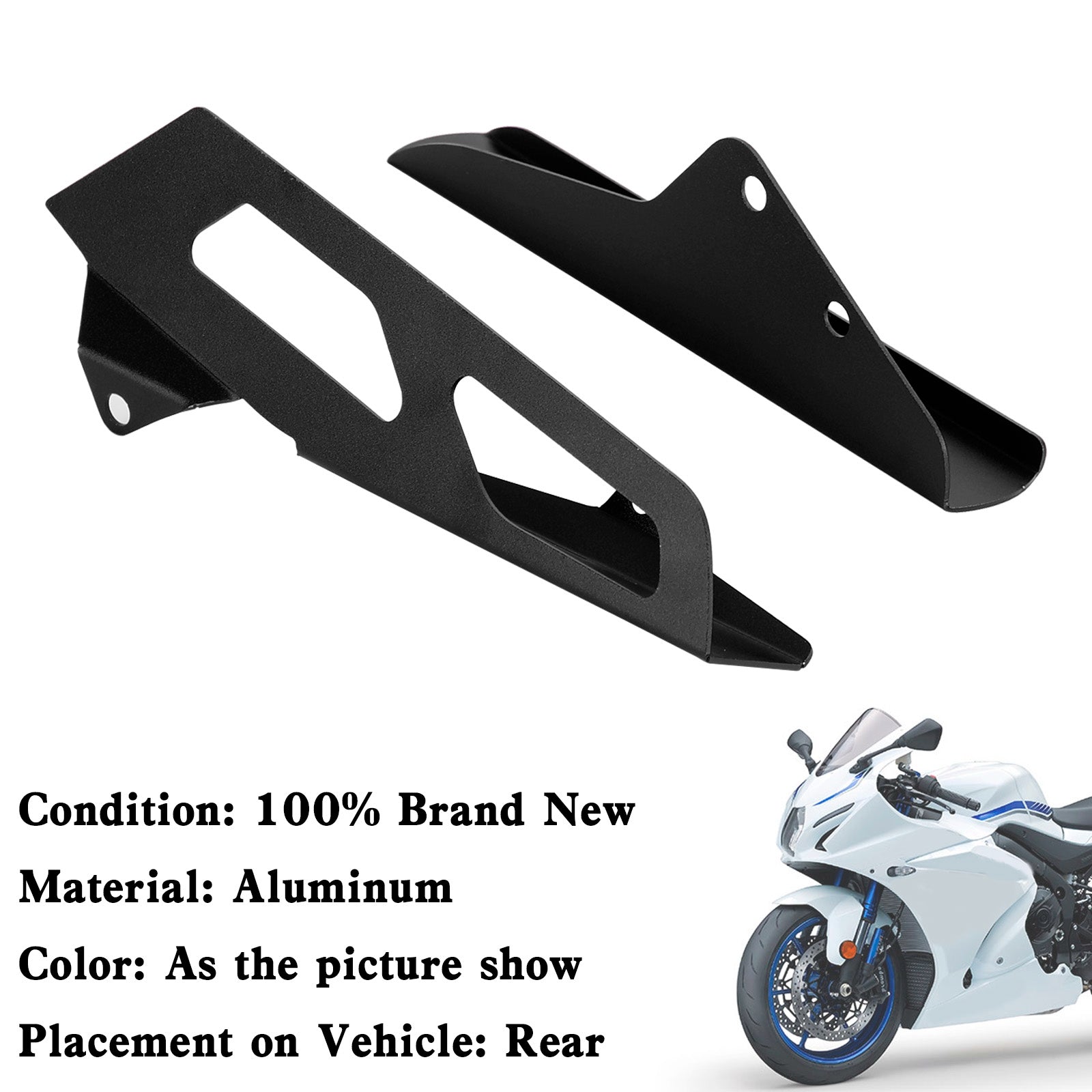 Hintere Kettenrad-Kettenschutzabdeckung für Suzuki GSX-R GSXR 1000 2005-2006 K5 Generic