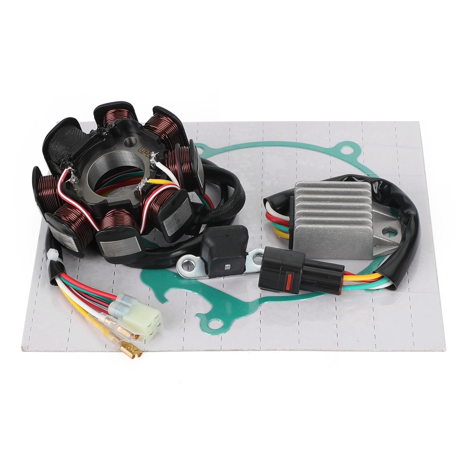 Magneto Stator+ Voltage Rectifier+ Gasket For Husqvarna TE 250 300 EXC XC XC-W Generic Fedex Express Shipping