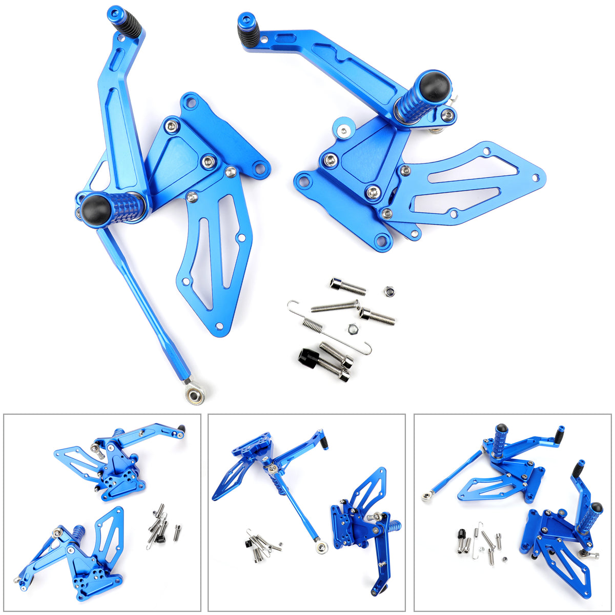 CNC Alu Rearsets Footpegs Fit for BMW G 310 R 2016 - 2019 (G310R K03)
