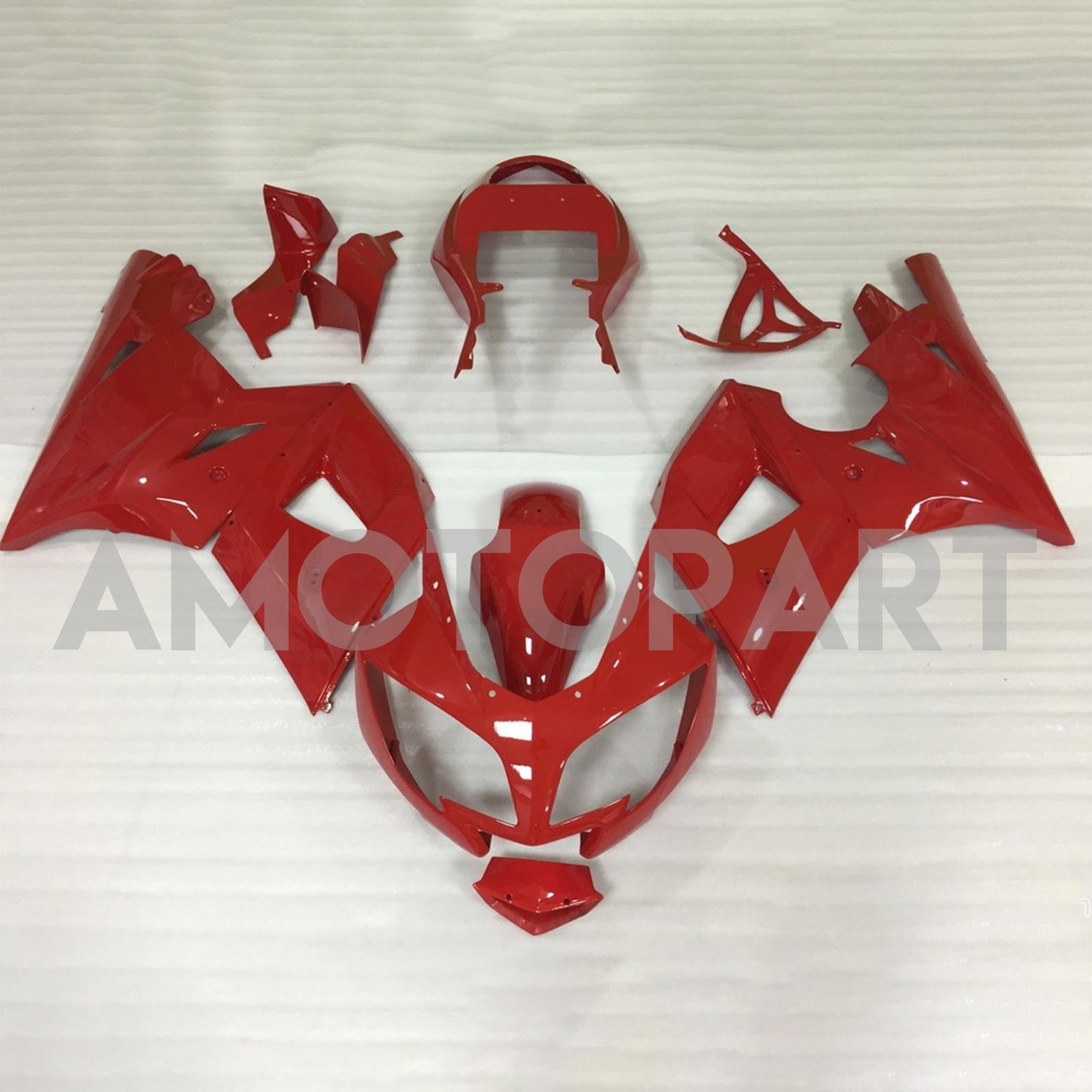 Amotopart Triumph 2002-2005 Daytona 600/650 Red Fairing Kit