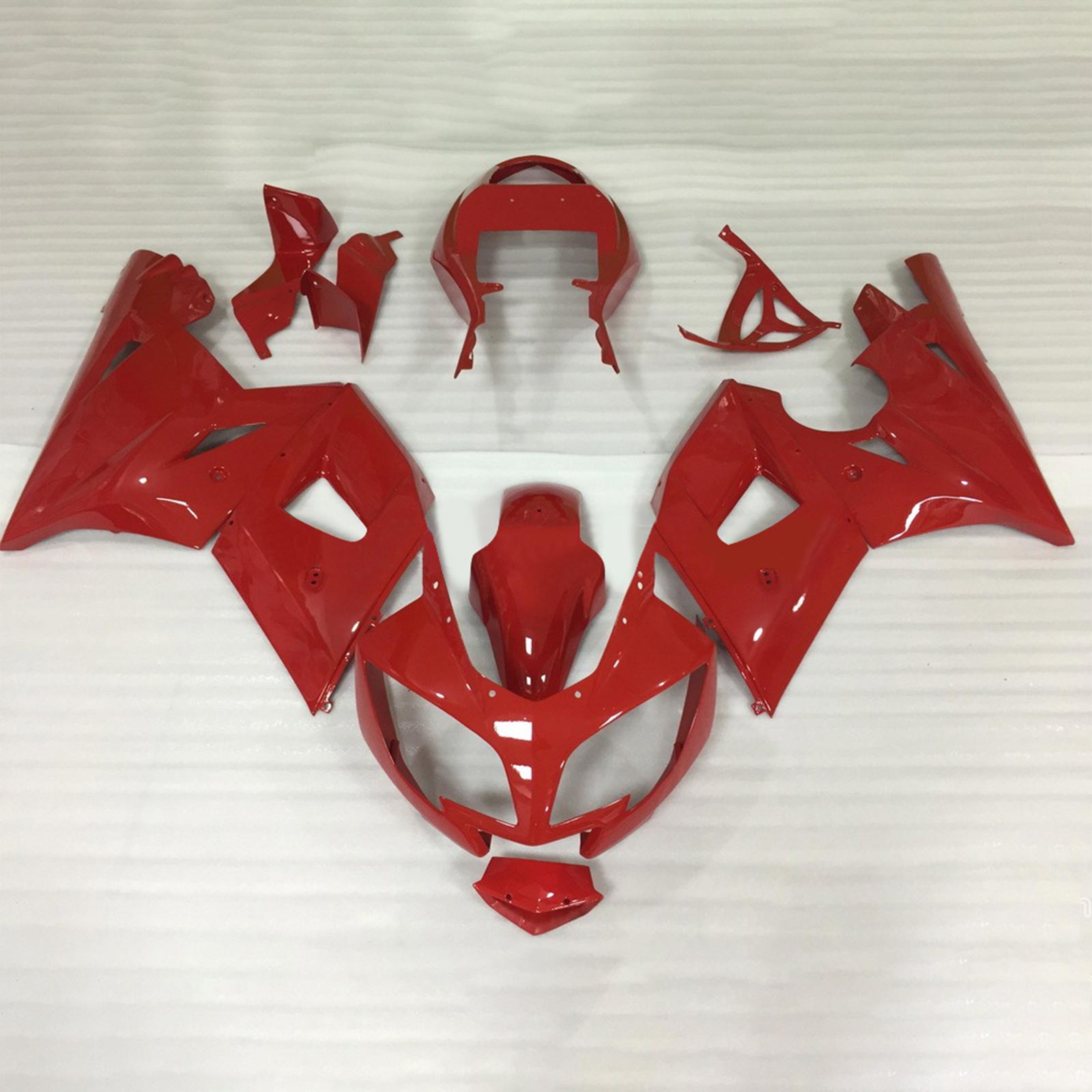 Amotopart Triumph 2002–2005 Daytona 600/650 rotes Verkleidungsset