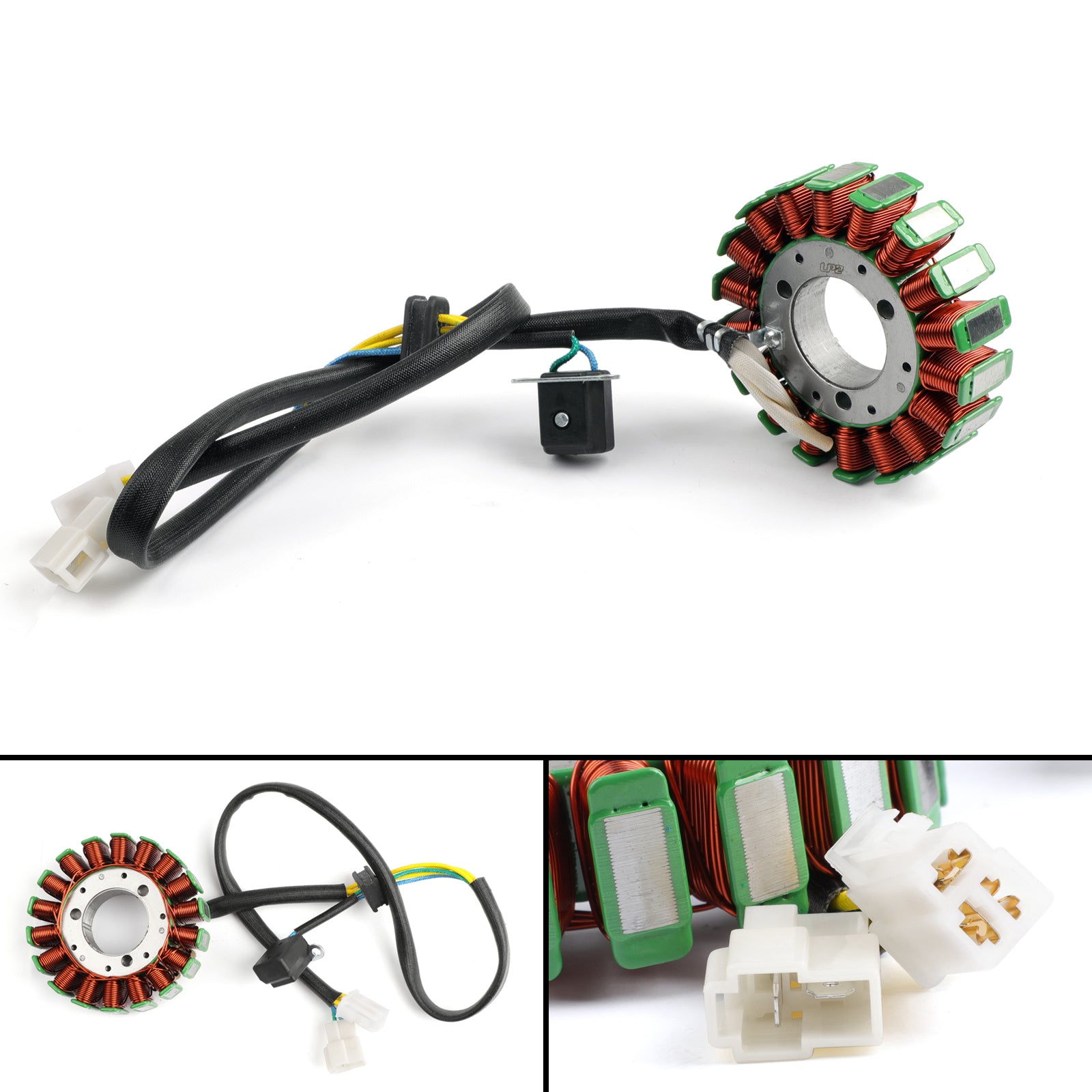 Magneto Generator Engine Stator Coil Fit For Hyosung GT650R GT650 2005-2017 United Motor V2S-650 V2C-650R 2006-2008