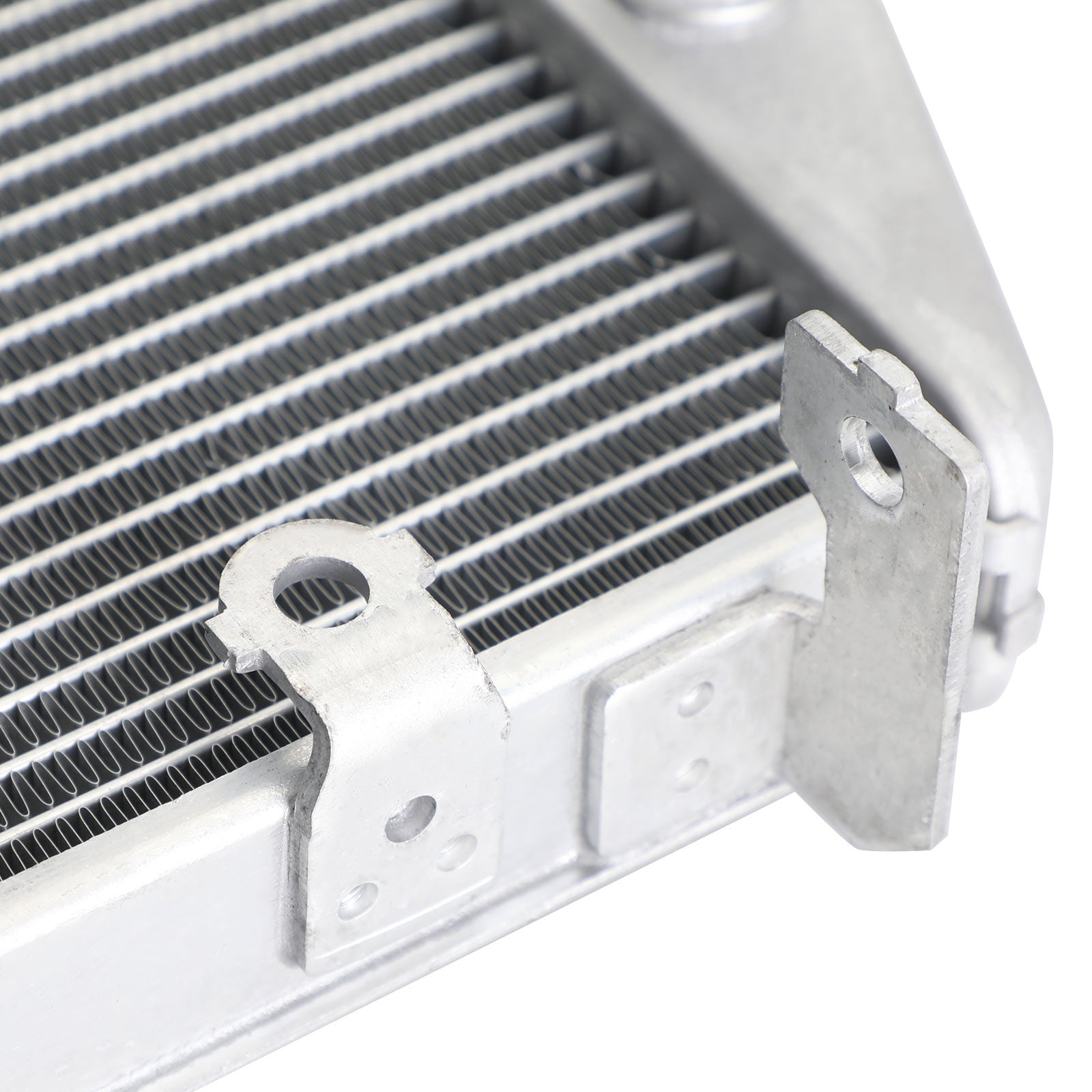 Refroidisseur de radiateur argenté adapté à Yamaha YZF R3 YZF-R3 YZFR3 2015 – 2021 générique