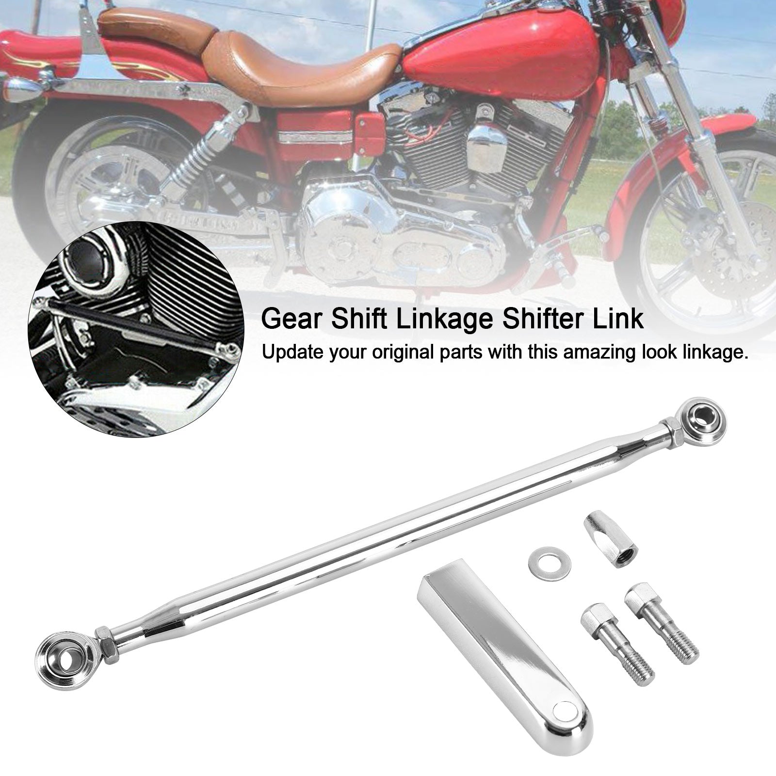 Gear Shift Linkage Shifter Link Fit For Touring Electra Softail Road Glide Generic