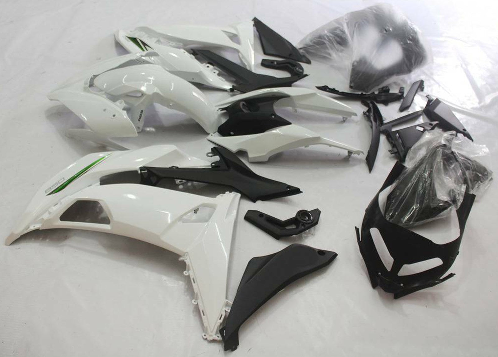 Amotopart Kawasaki Ninja 650 EX650 2017-2019 Amotopart Fairing Kit Plastic