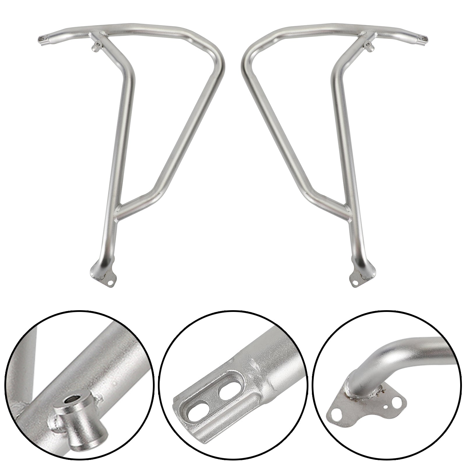 Engine Protect Guard Frame Upper Crash Bar Silver For Honda Crf1100L Adv 20+ 22 Generic