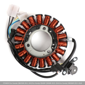 Generatorstator für Honda CBR R CB F 250 300 2011 2012 2013–2019 31120-KYJ-901