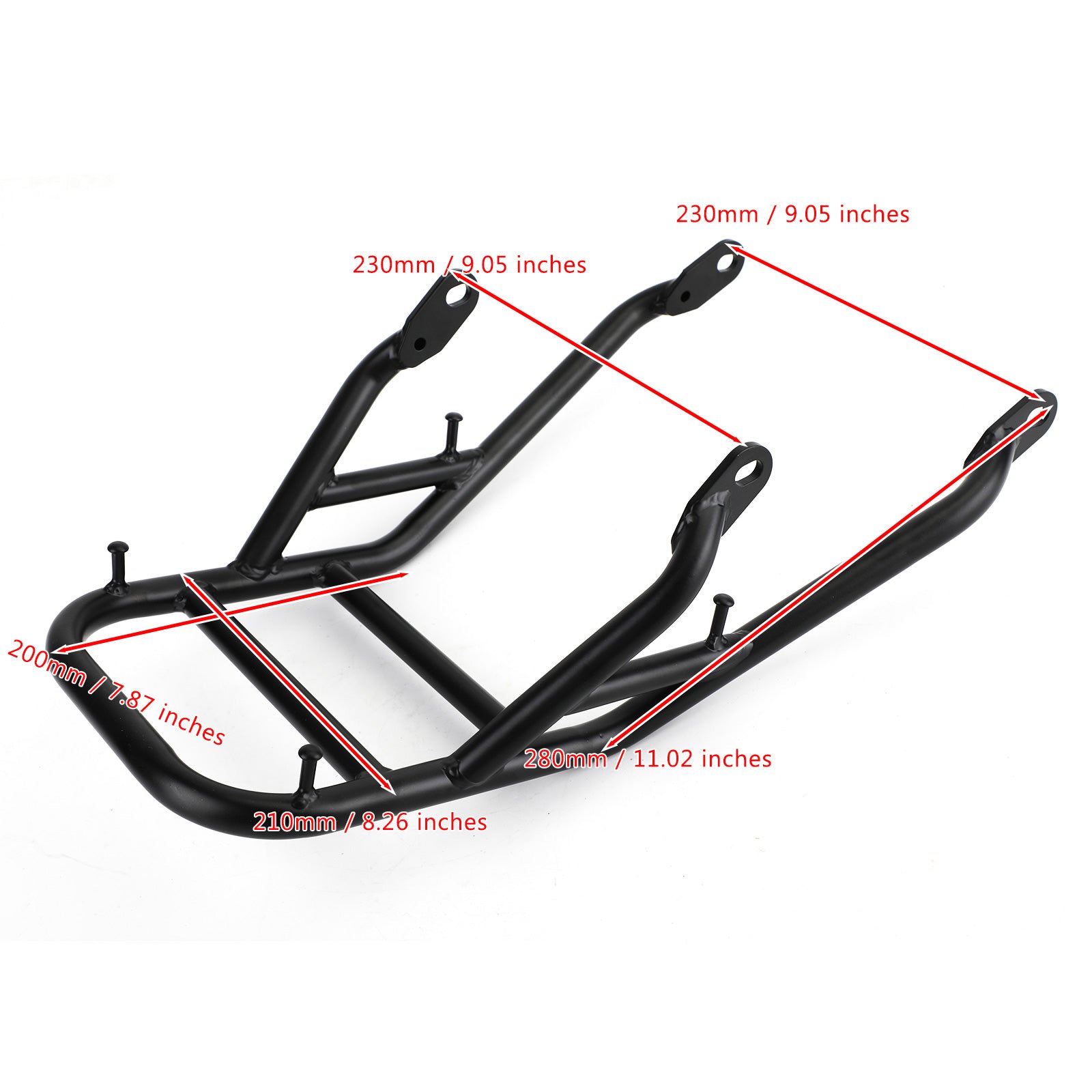 Cargo Luggage Rack Carrier Fit for Honda Rebel CMX 500 300 2017 2018 2019 2020 Generic