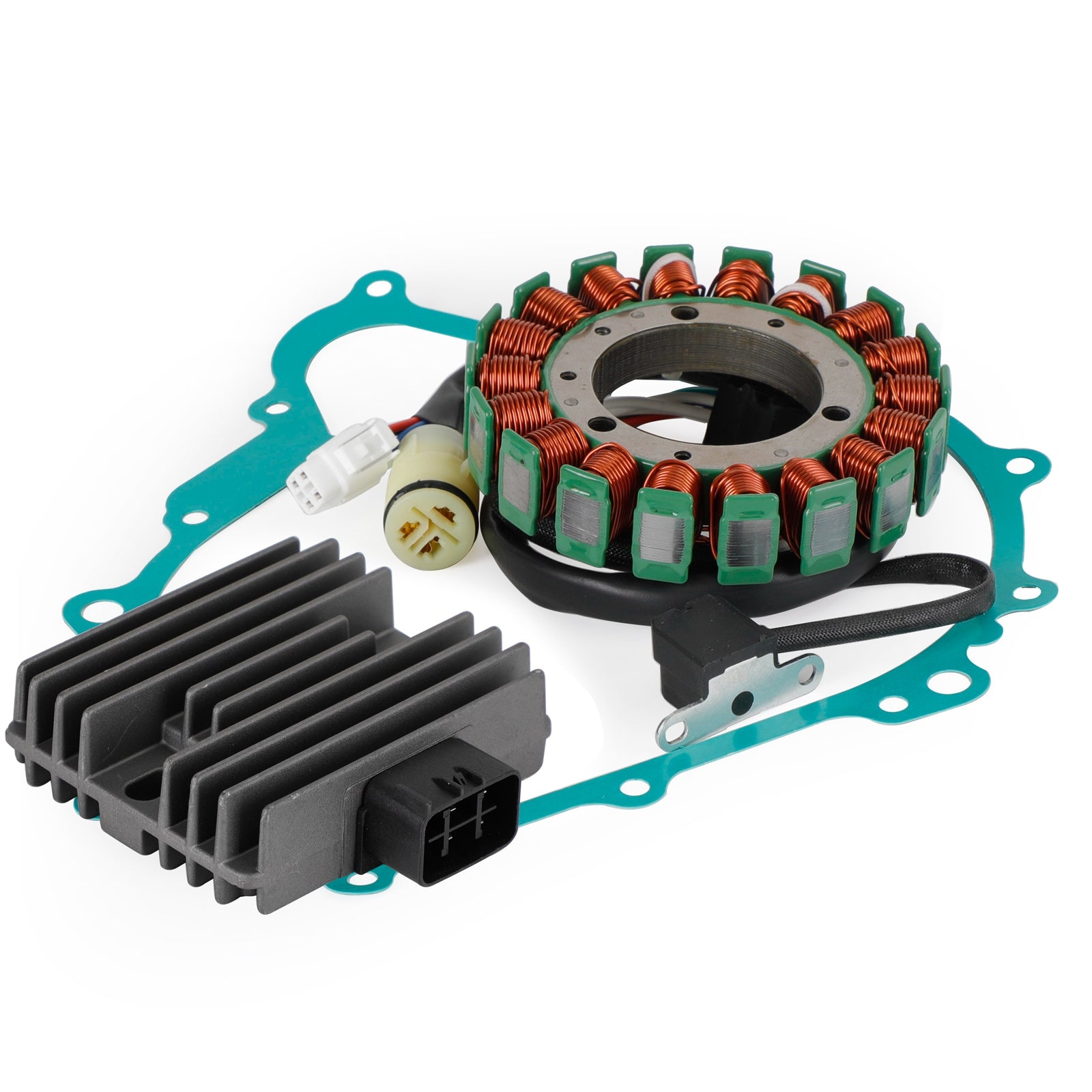 Jeu de joints de redresseur de régulateur de Stator de générateur pour Yamaha Kodiak YFM450 12-14 expédition FedEx Express générique