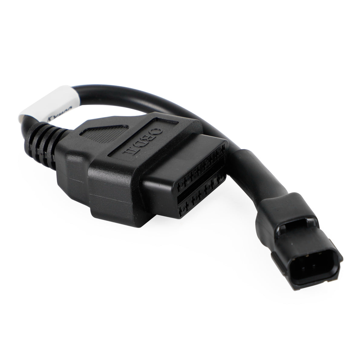 Motorcycle 3 Pin To 16 Pin OBD Adapter OBD2 Diagnostic Cable Connector For KYMCO Generic
