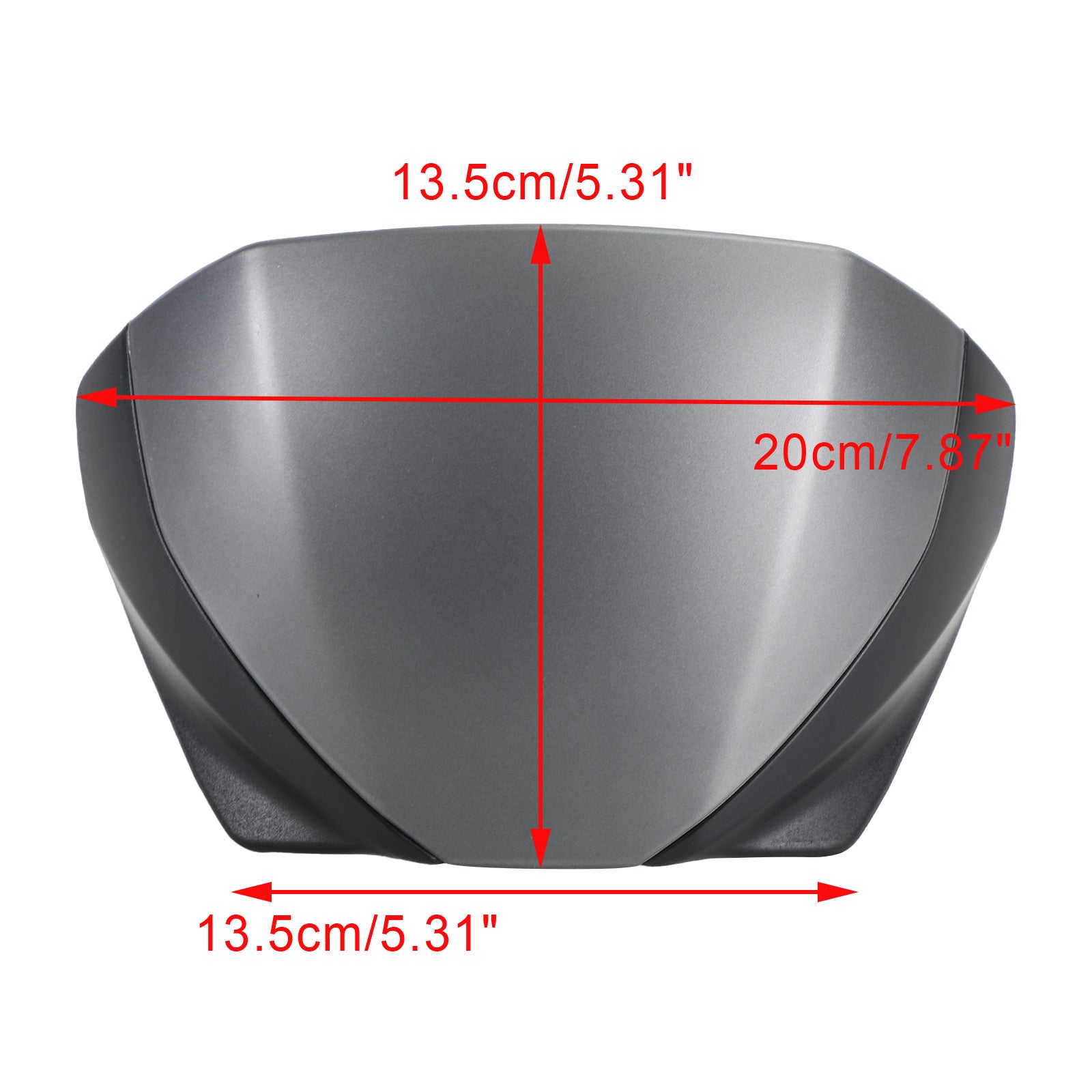 Frontscheibe Windschutzscheibenverkleidung Windschutzscheibenabweiser für Trident 660 2021+ Generisch